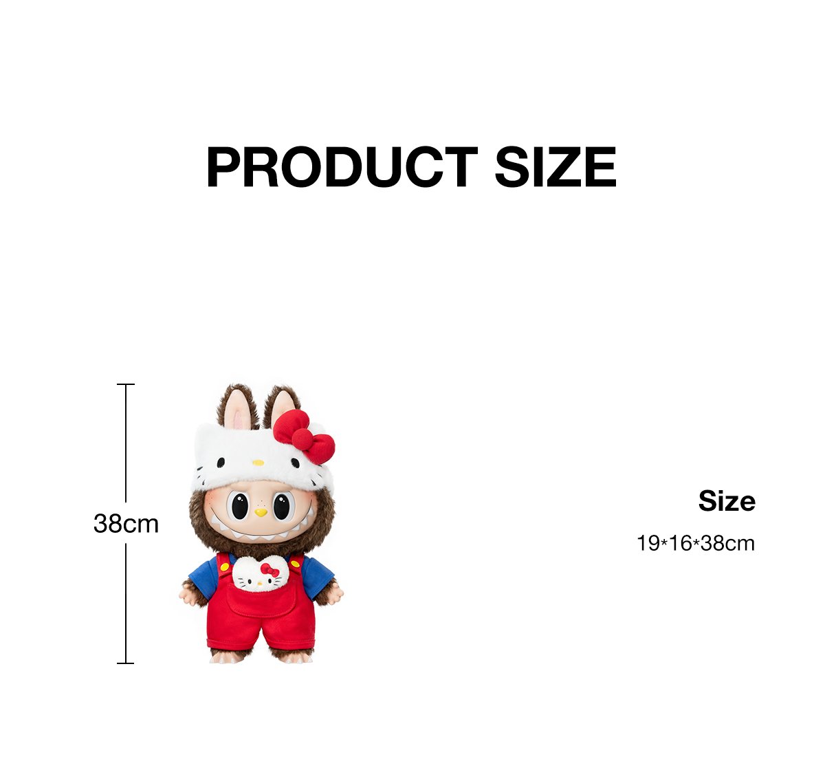 THE MONSTERS × HELLO KITTY-Vinyl Plush Doll | POP MART Official