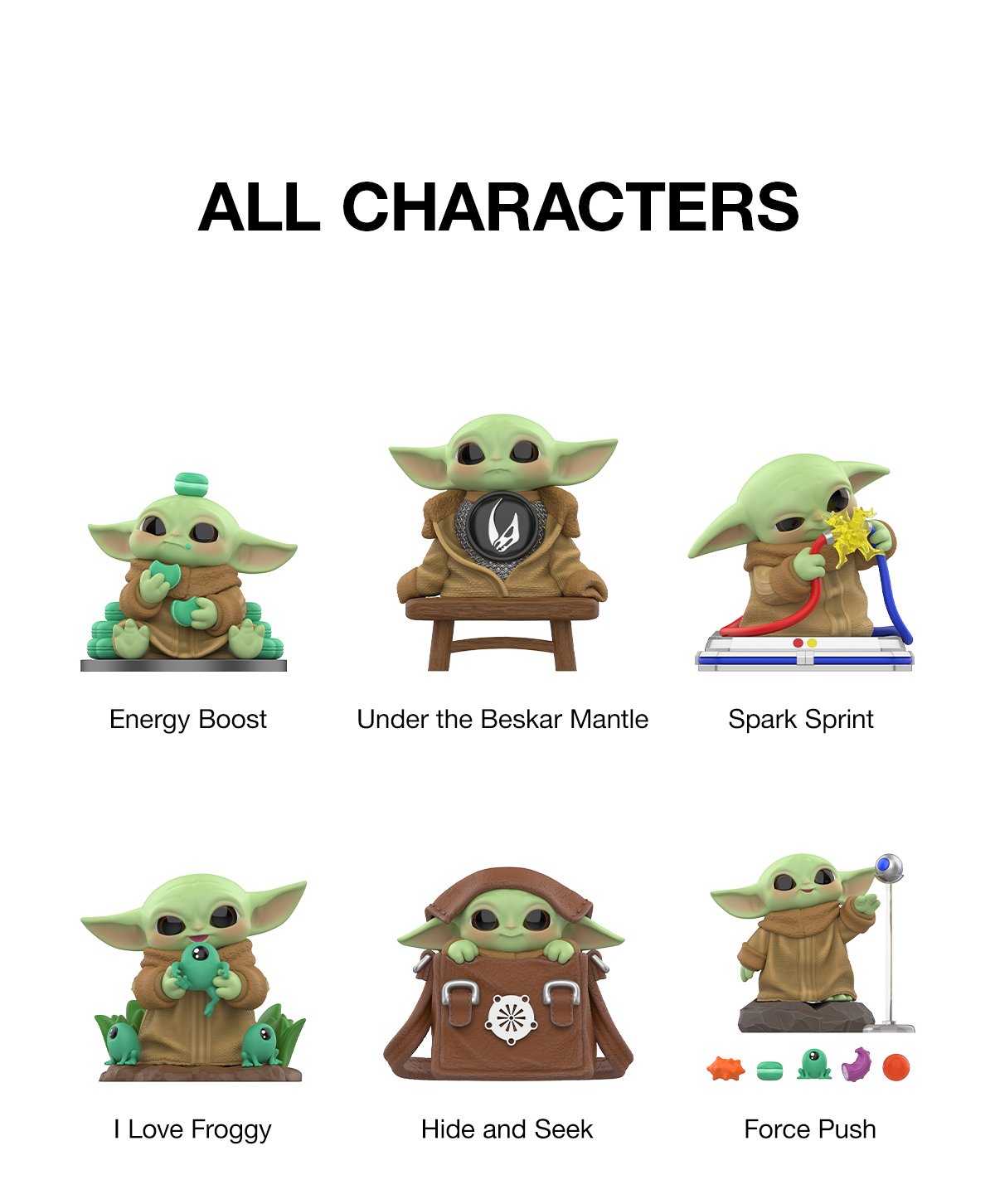 Star Wars Grogu Tiny But Mighty Series Figures - POP MART Official