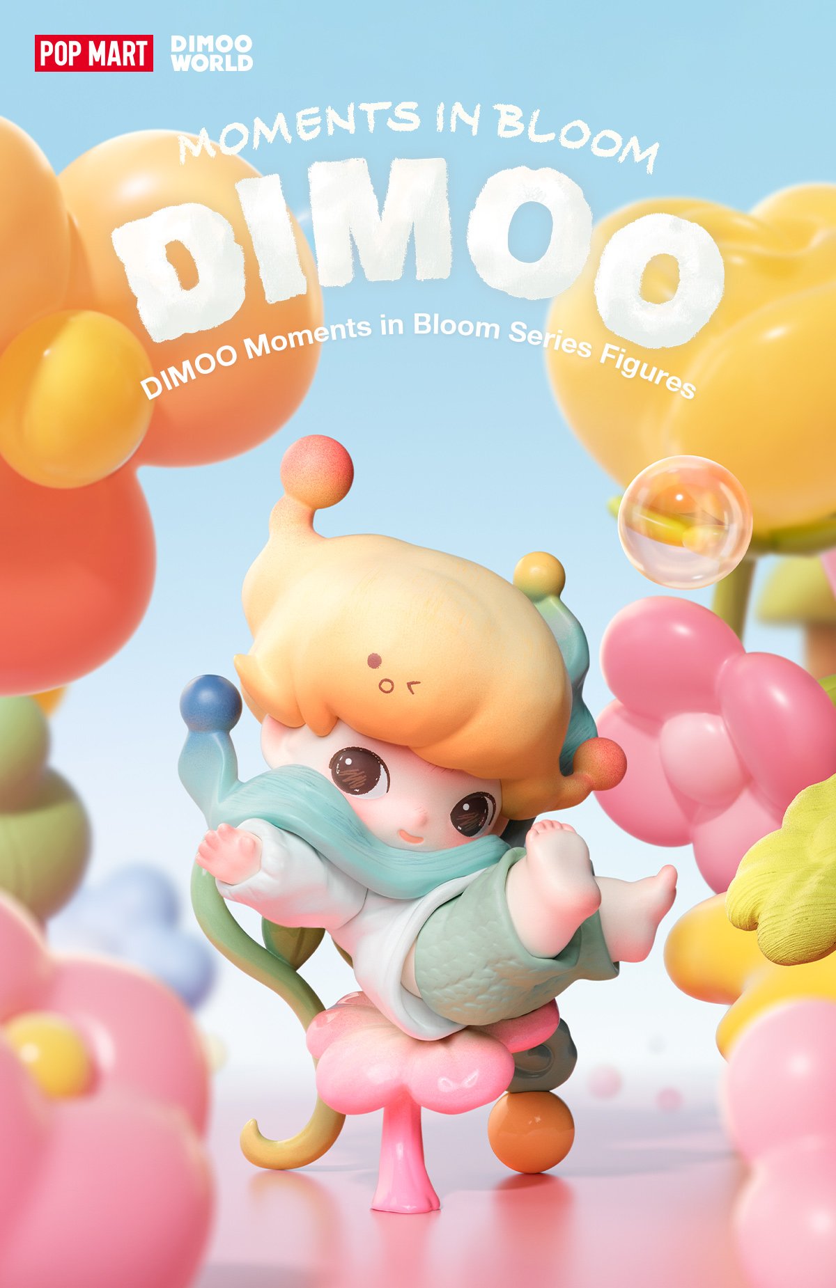 DIMOO Moments in Bloom Series Figures - POP MART Official