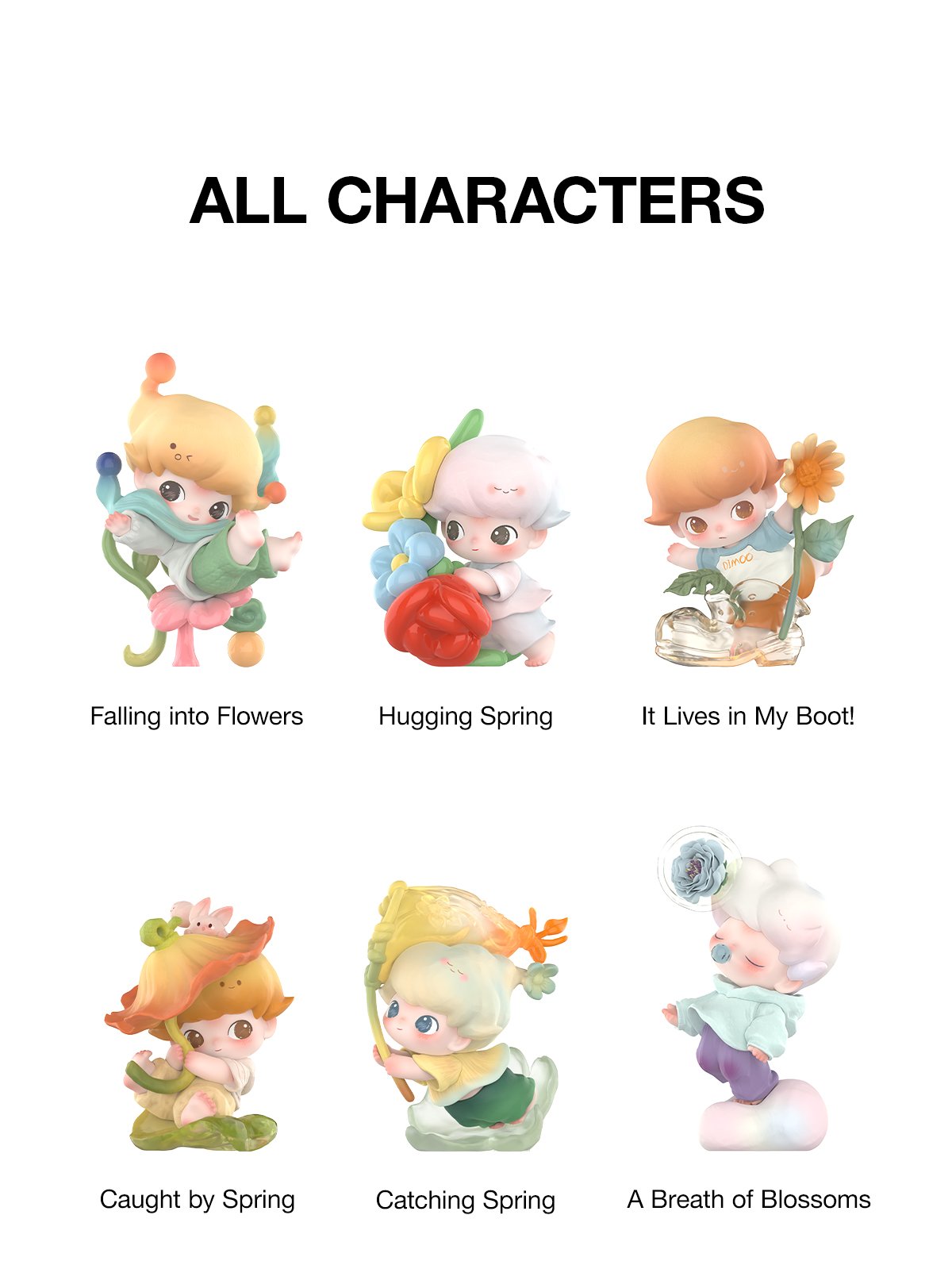 DIMOO Moments in Bloom Series Figures - POP MART Official