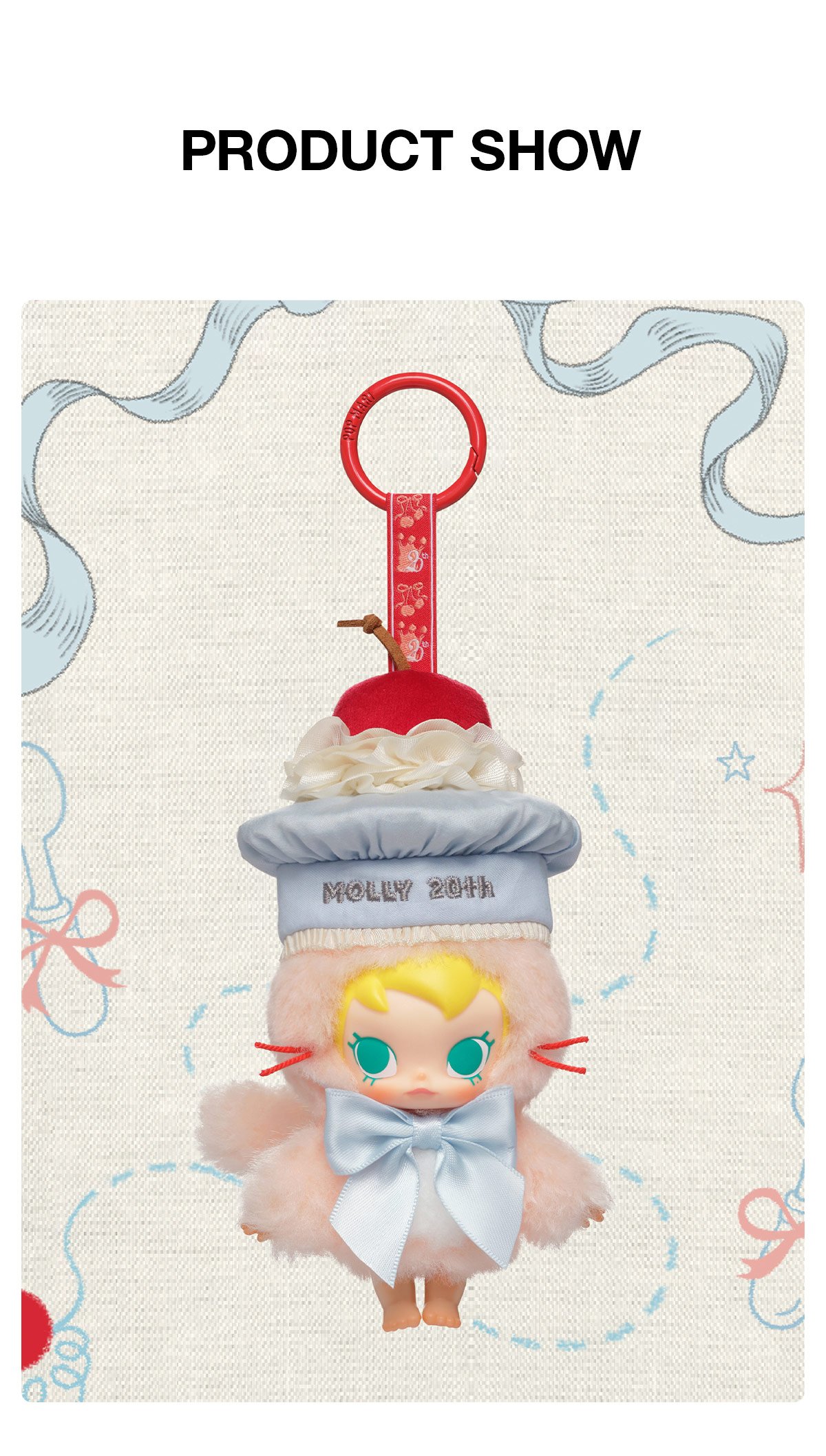 Baby Molly 20th Anniversary Vinyl Plush Blister Pack | POP MART