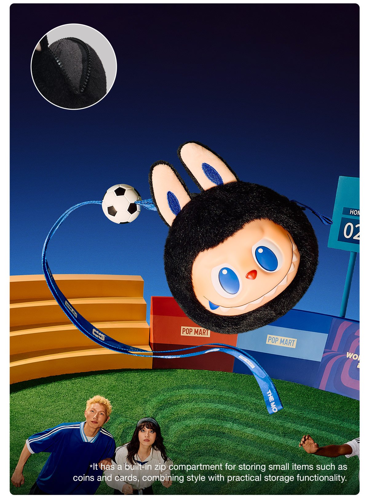 THE MONSTERS × FIFA SERIES-Vinyl Plush Pendant - POP MART Official