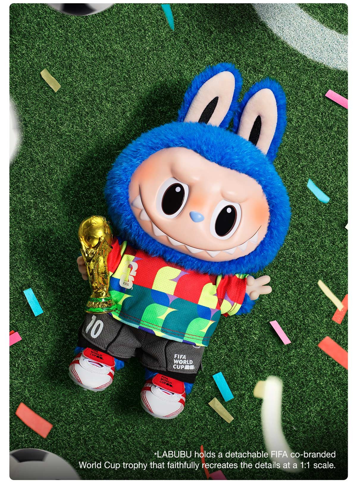 THE MONSTERS × FIFA SERIES-Catch the Win Vinyl Plush Doll | POP