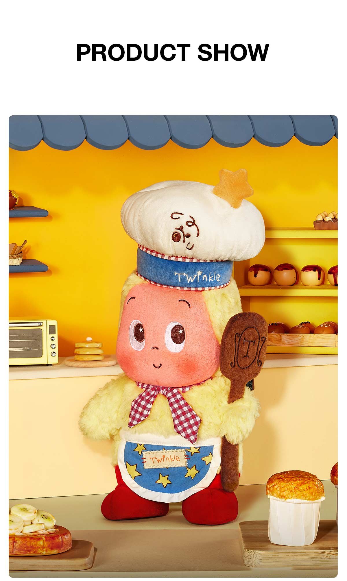 POP MART MOON GELATO ぬいぐるTwinkle Twinkle Twinkle Twinkle MOON GELATO Series-Baker Plush Doll | POP MART