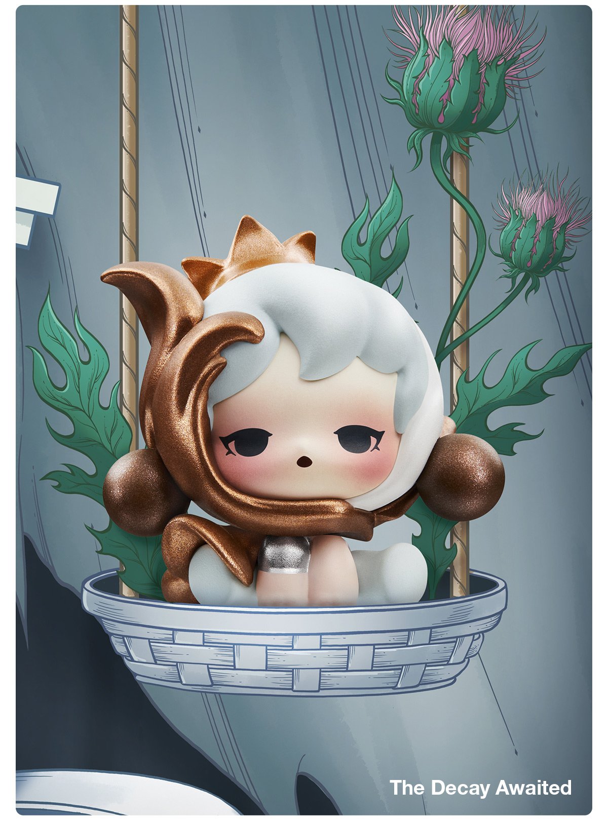 その他 POP BEAN SKULLPANDA Petals in Four Acts POP BEAN SKULLPANDA Petals in Four Acts Series - POP MART Official