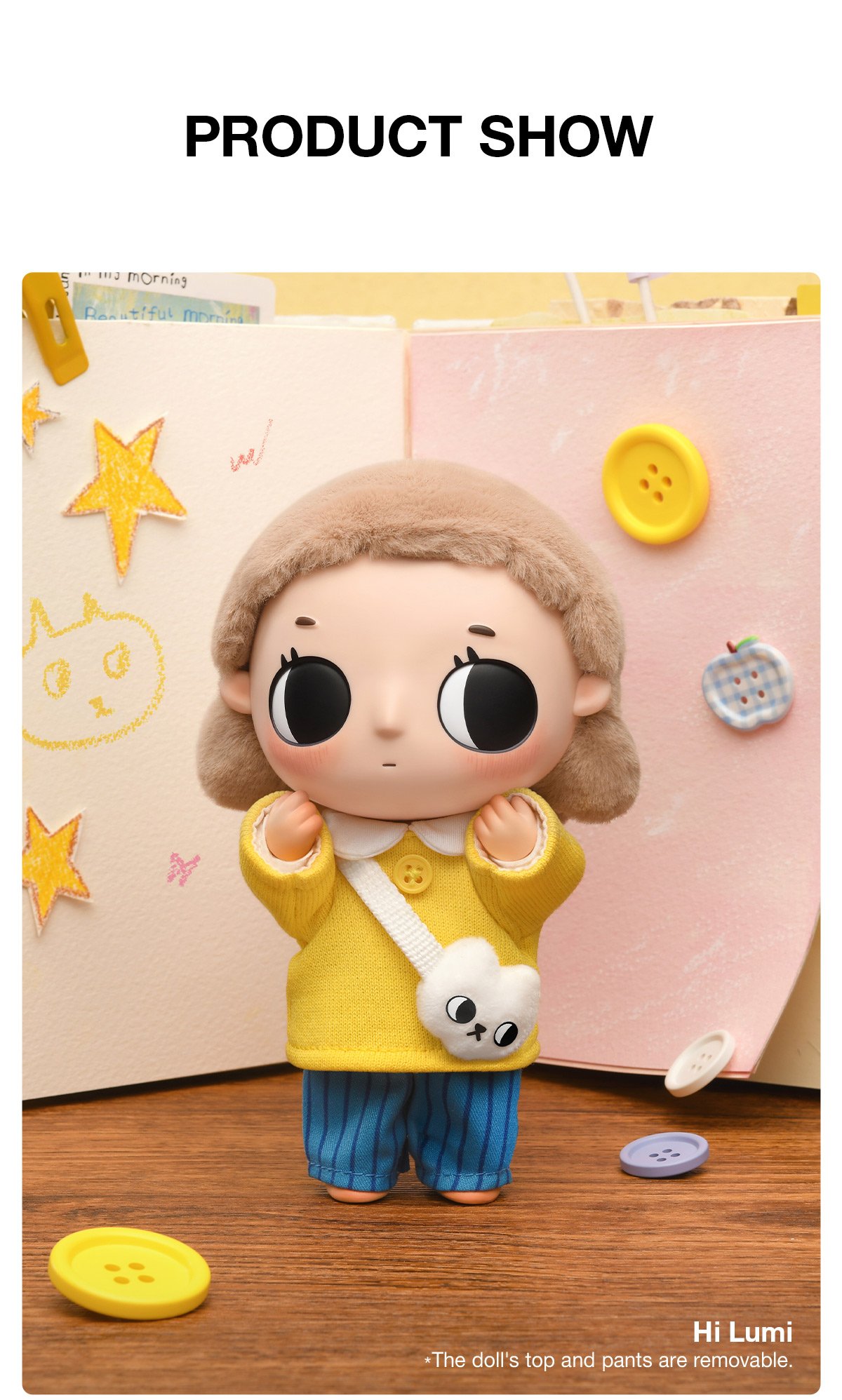 Nyota Where Moments Meet Series Plush Doll Pendant Blind Box - POP