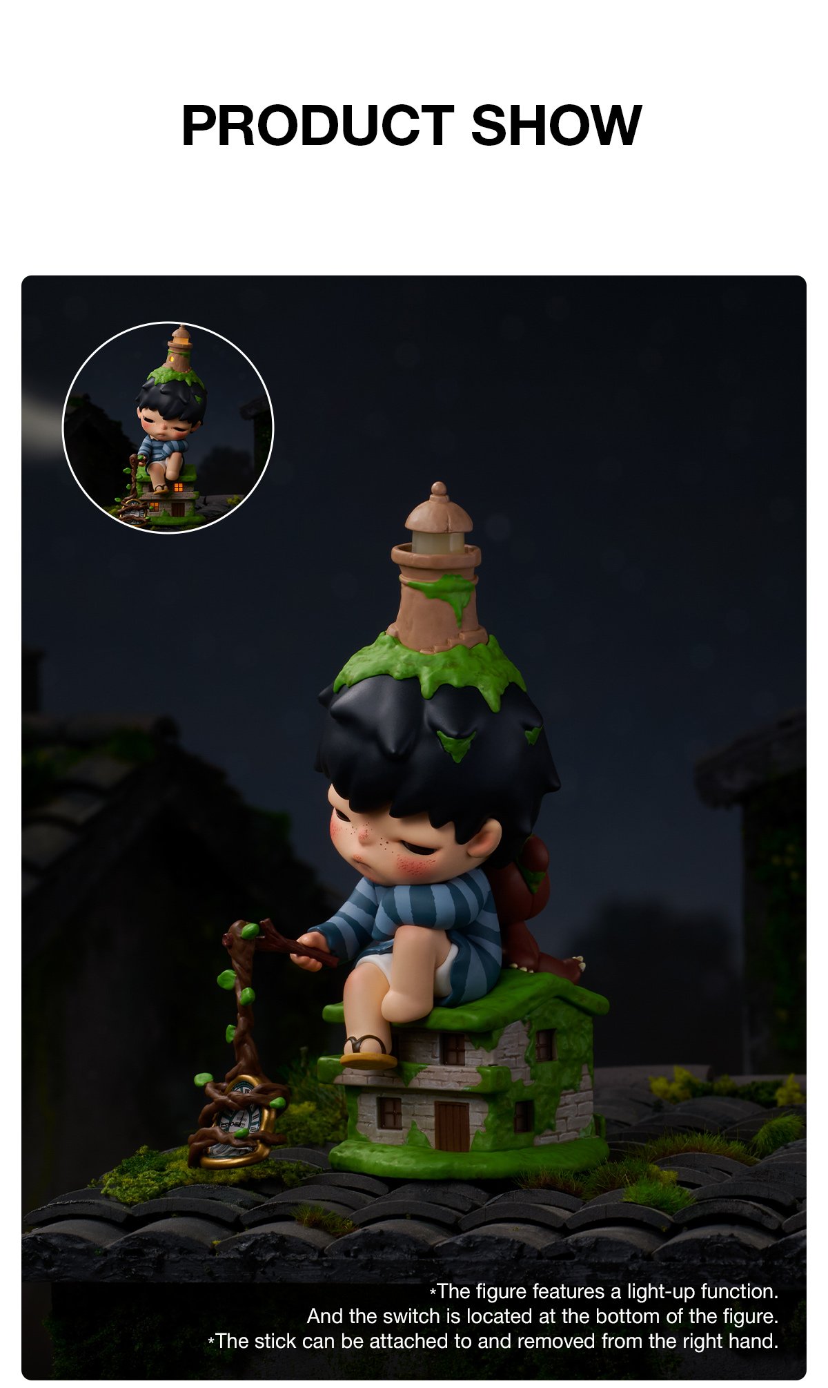 Hirono Behind Time Figure - POP MART Official