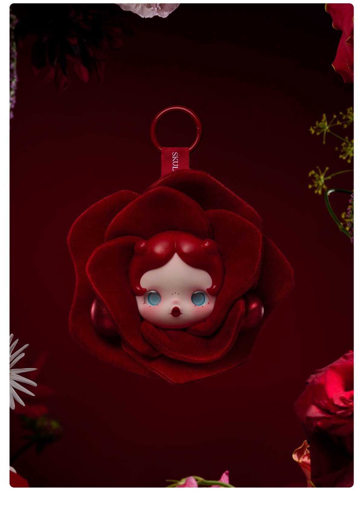 SKULLPANDA Petals in Four Acts Series Earphone Bag | POP MART Official