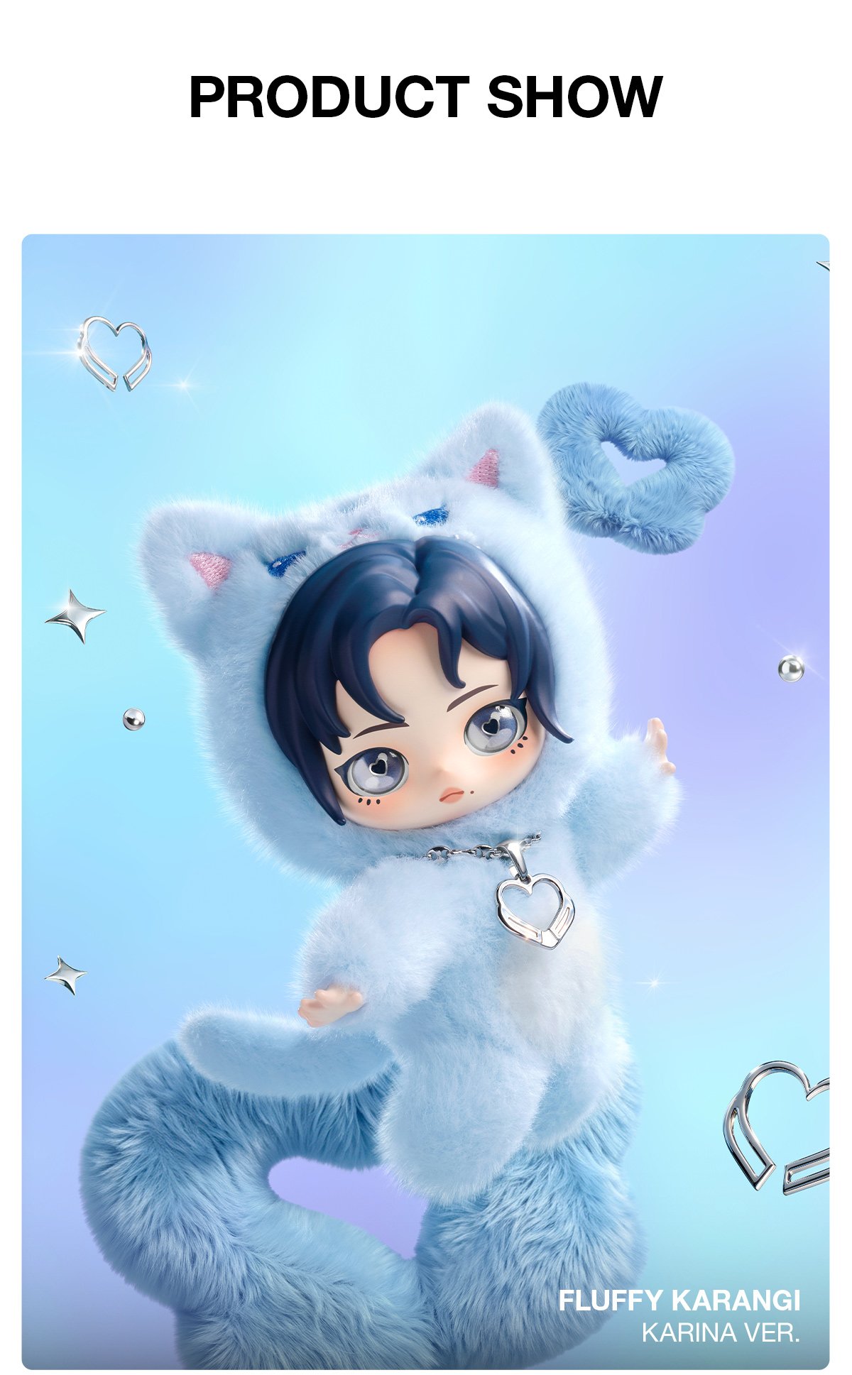 aespa Fluffy Club Series Vinyl Plush Doll Pendant - POP MART Official