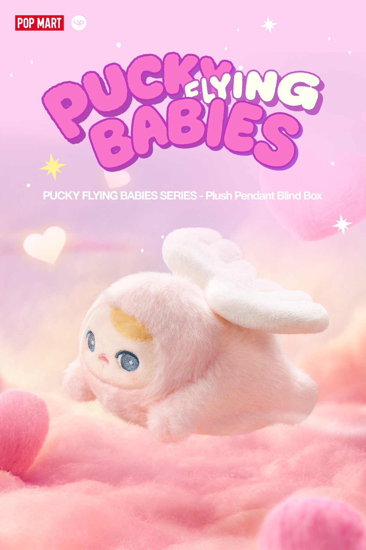 PUCKY FLYING BABIES SERIES - Plush Pendant Blind Box - POP MART