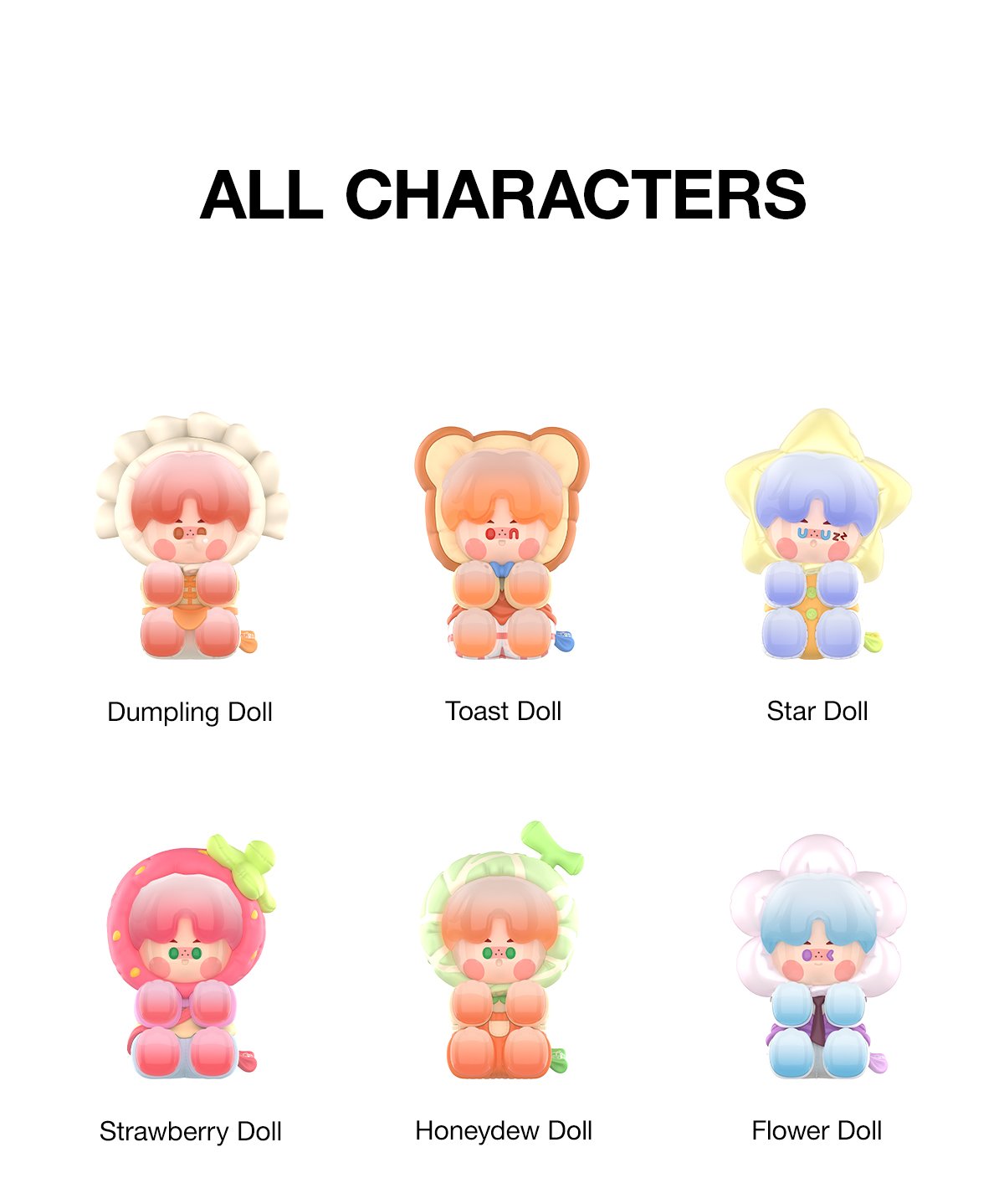 PINO JELLY I'm Your Doll Series Figures - POP MART Official