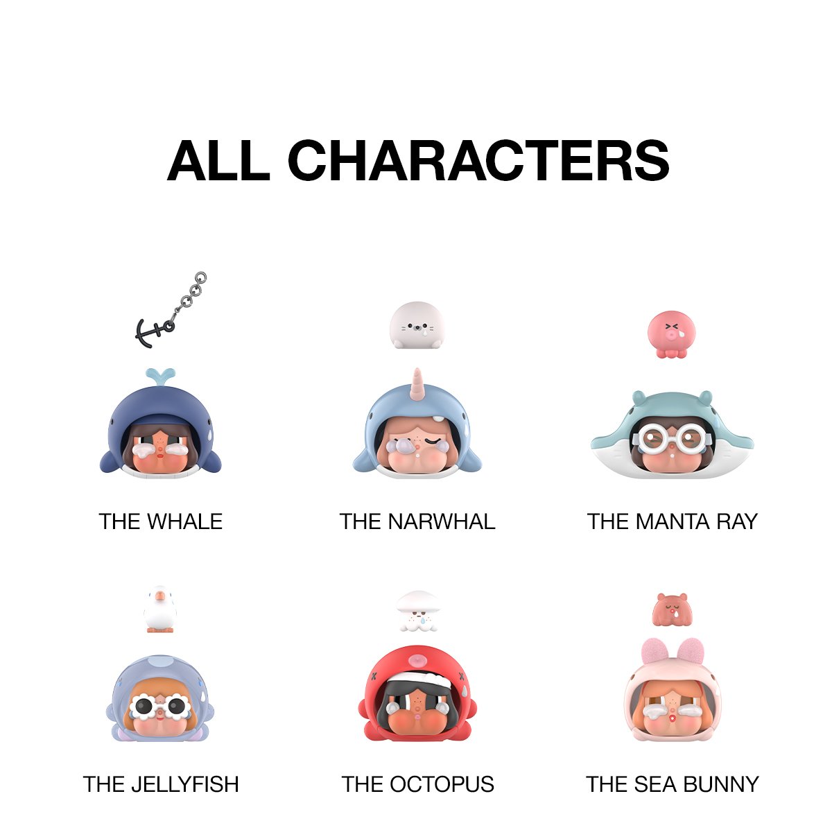 CRYBABY Cry Me an Ocean Series Figures - POP MART Official