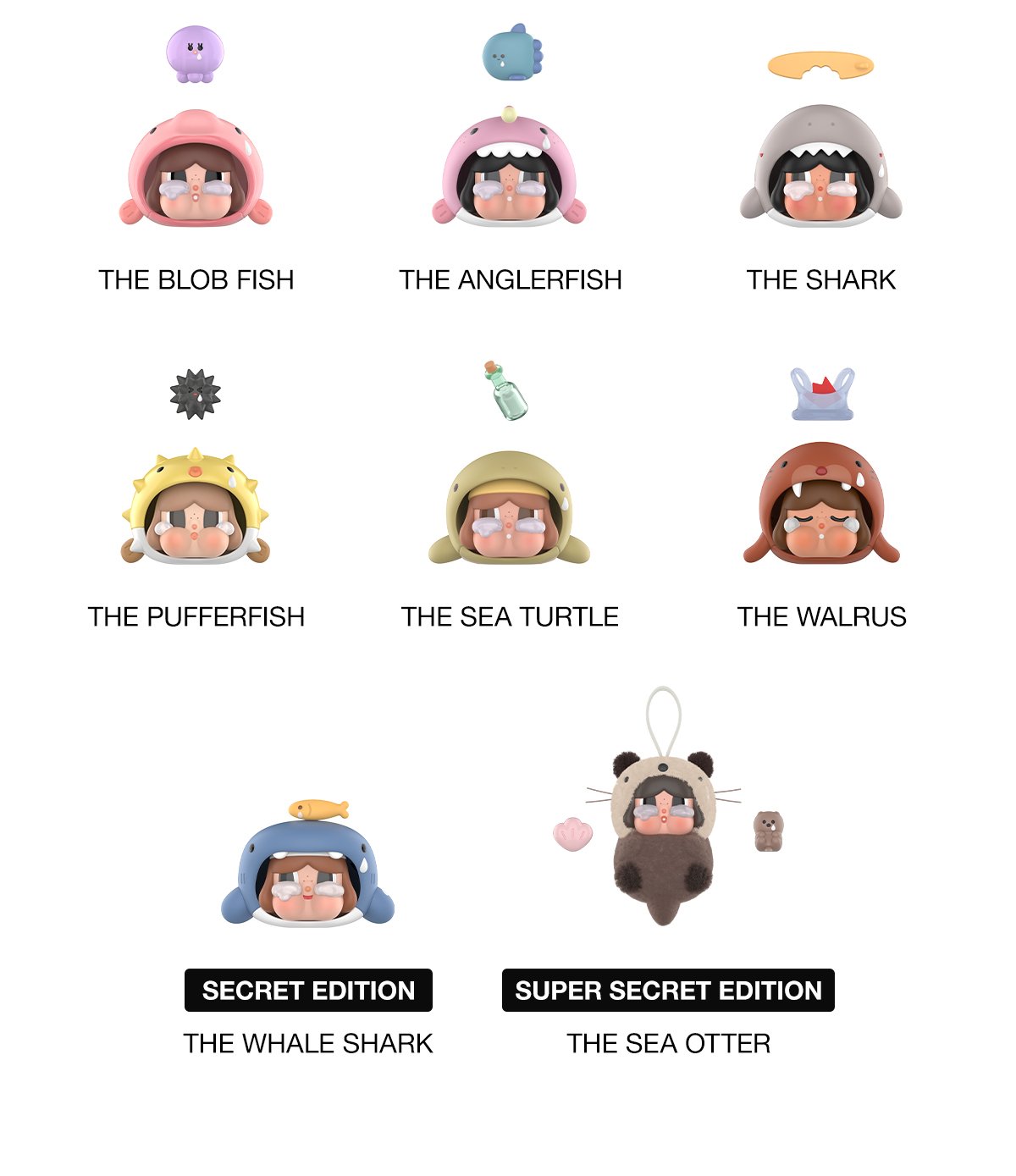 CRYBABY Cry Me an Ocean Series Figures - POP MART Official
