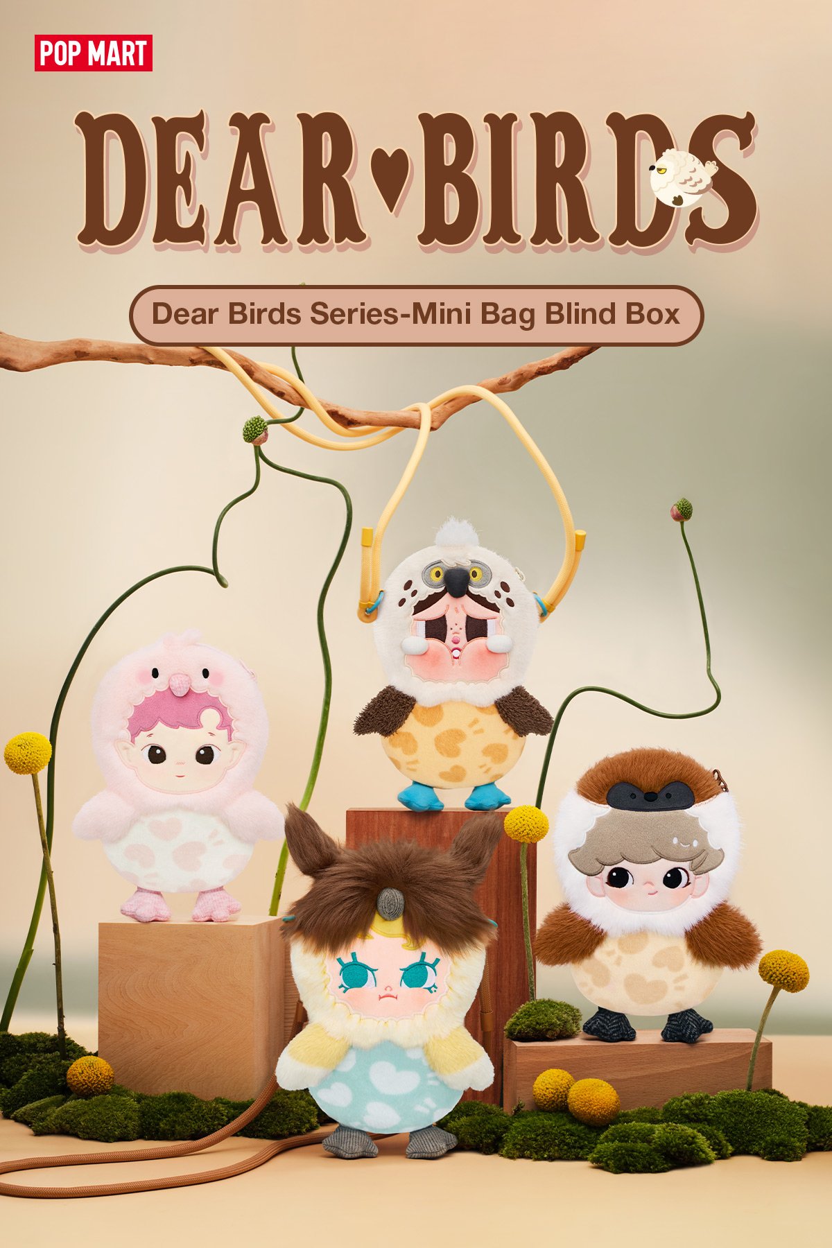 Dear birds series-Mini Bag Blind Box - POP MART Official