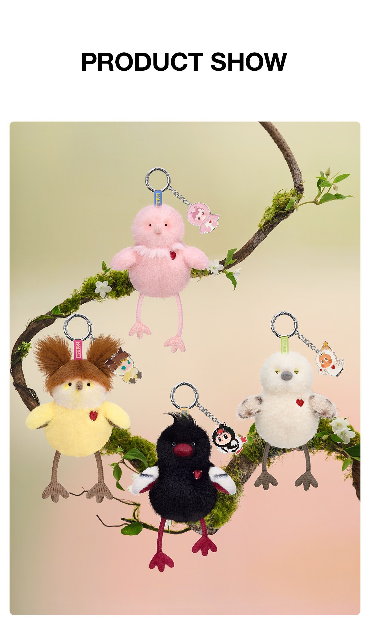 Dear Birds Series-Fragrance Pendant Blind Box - POP MART Official