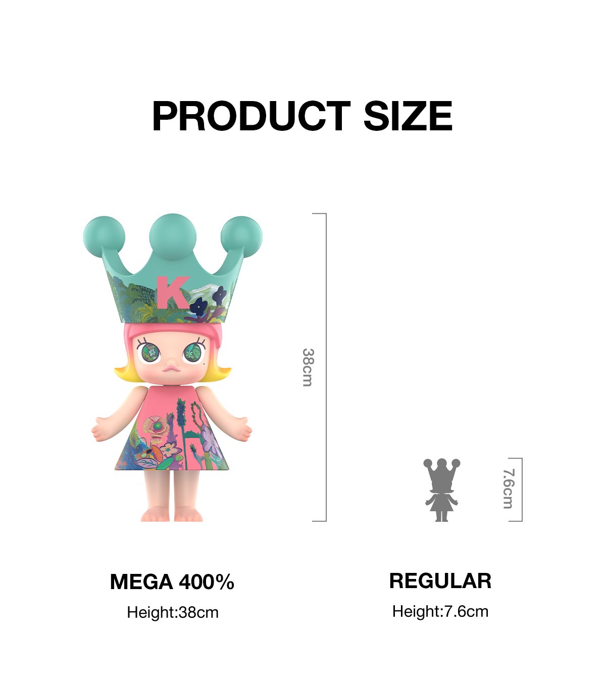 MEGA ROYAL MOLLY 400% Childishness 2026 - POP MART Official