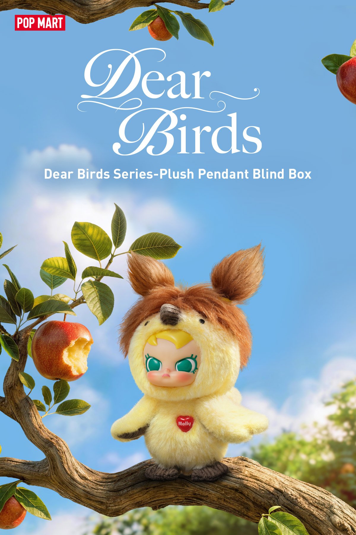 Dear Birds Series-Plush Pendant Blind Box - POP MART Official
