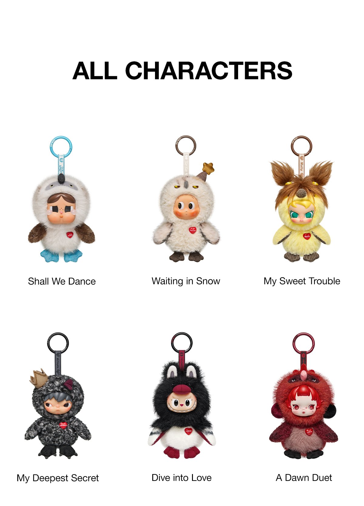 Dear Birds Series-Plush Pendant Blind Box | POP MART Official