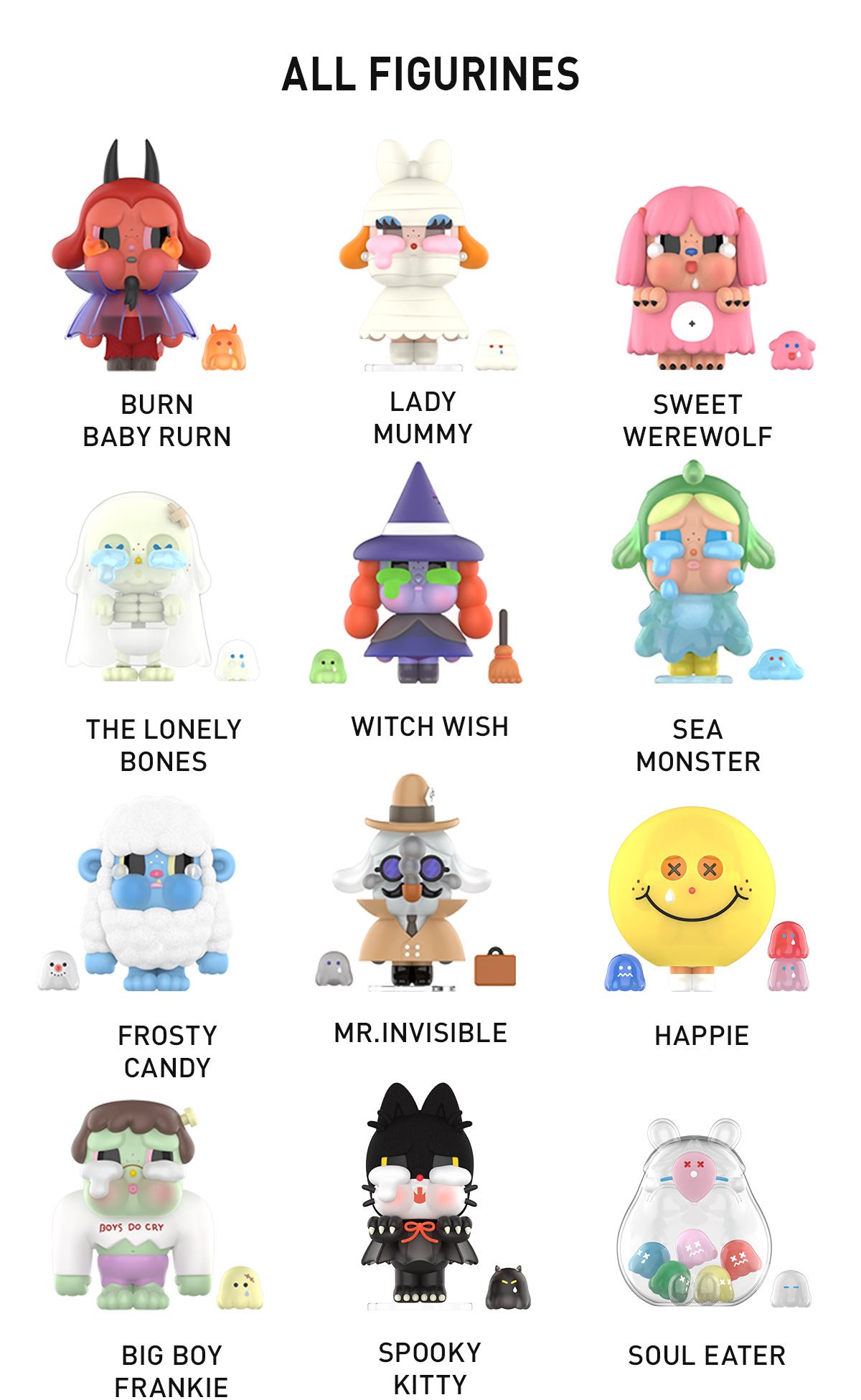 CRYBABY Monster Tears Series - POP MART Official