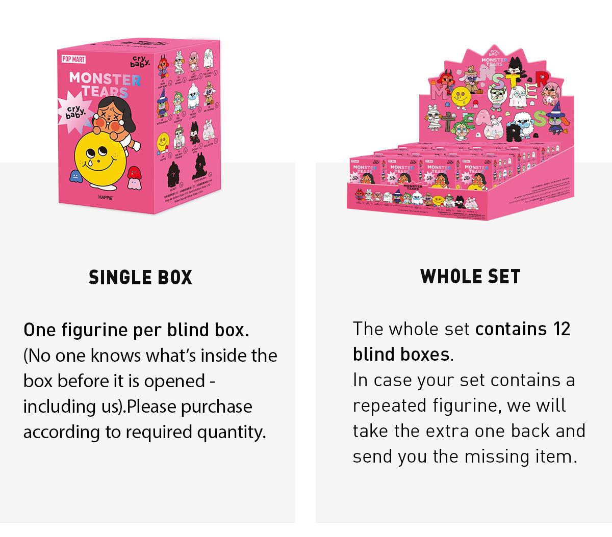 CRYBABY Monster Tears Series - POP MART Official
