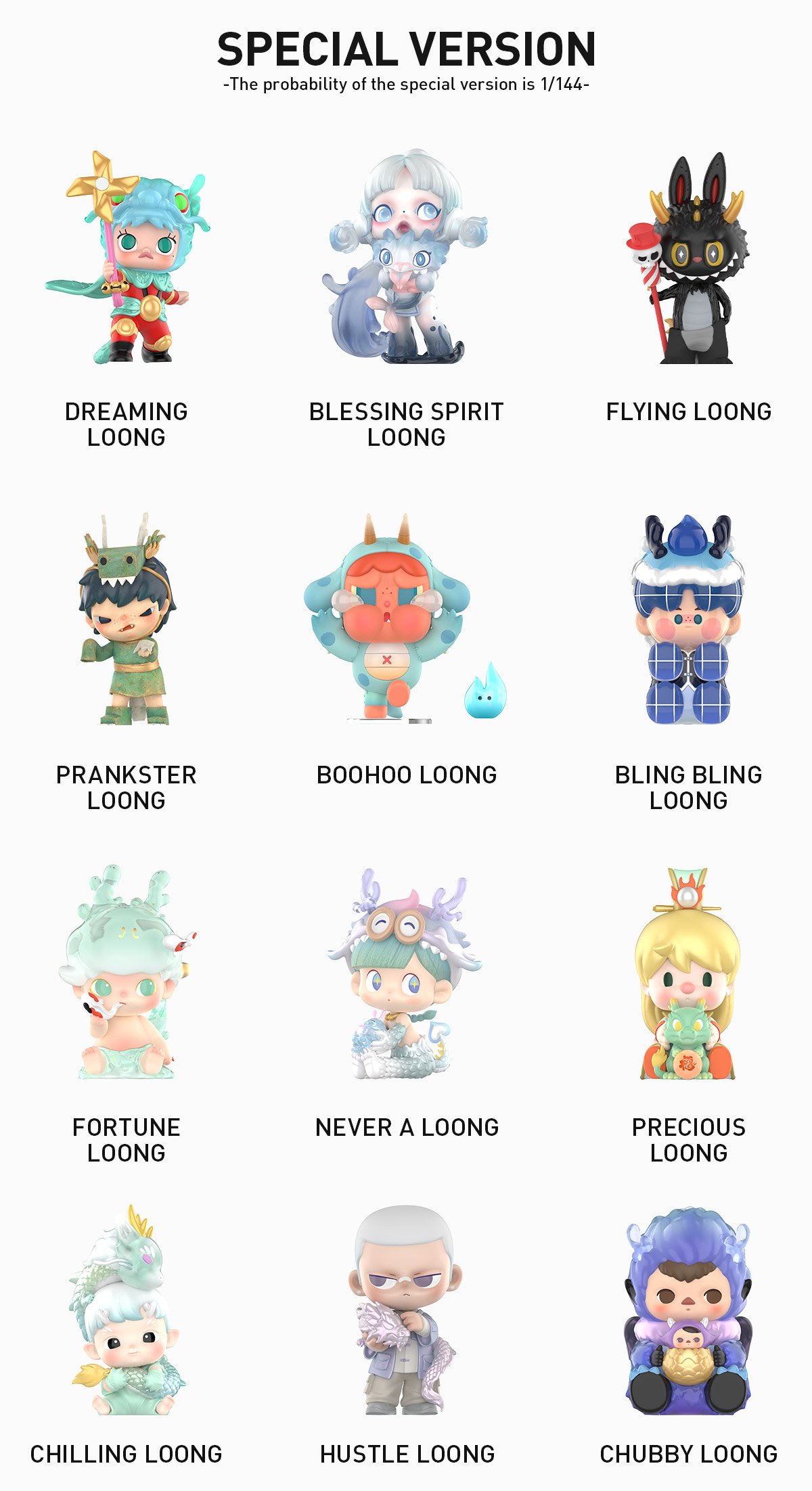 Loong Presents the Treasure Series Figures | POP MART Official