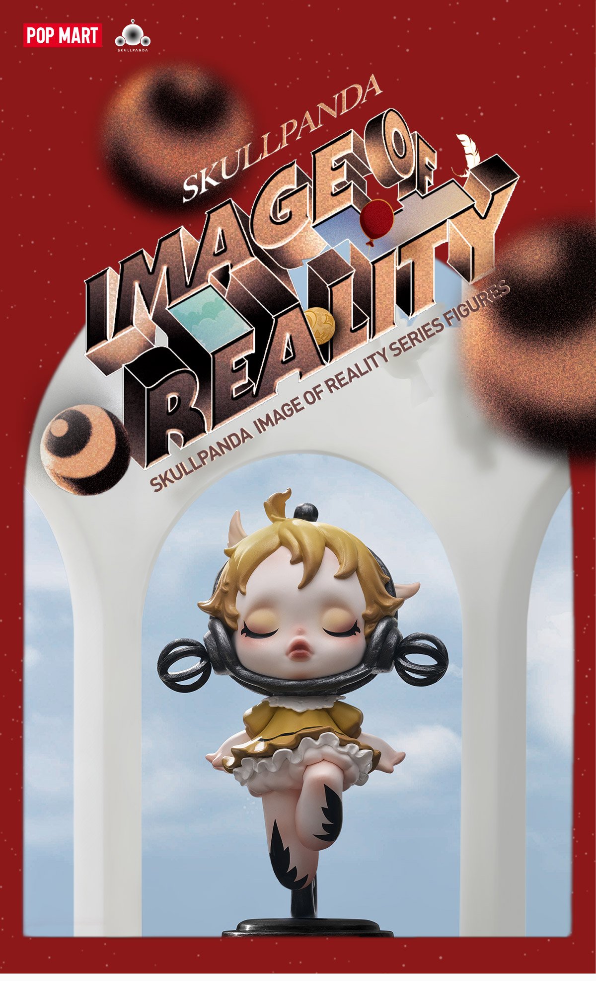 SKULLPANDA Image Of Reality Series Figures - POP MART Official