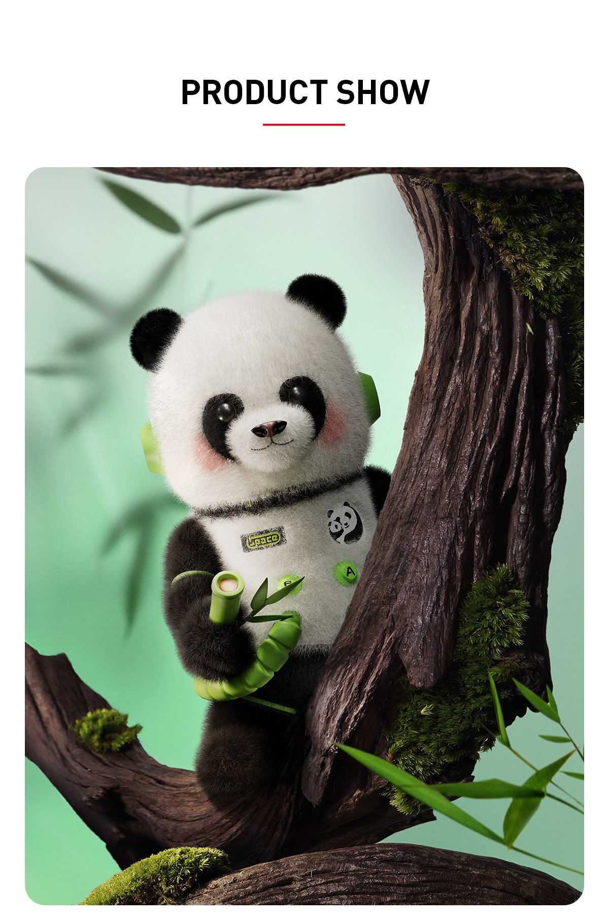 MEGA SPACE MOLLY 400% PANDA - POP MART Official
