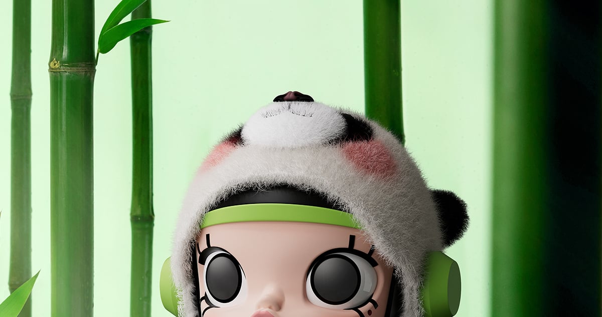 MEGA SPACE MOLLY 400% PANDA - POP MART Official