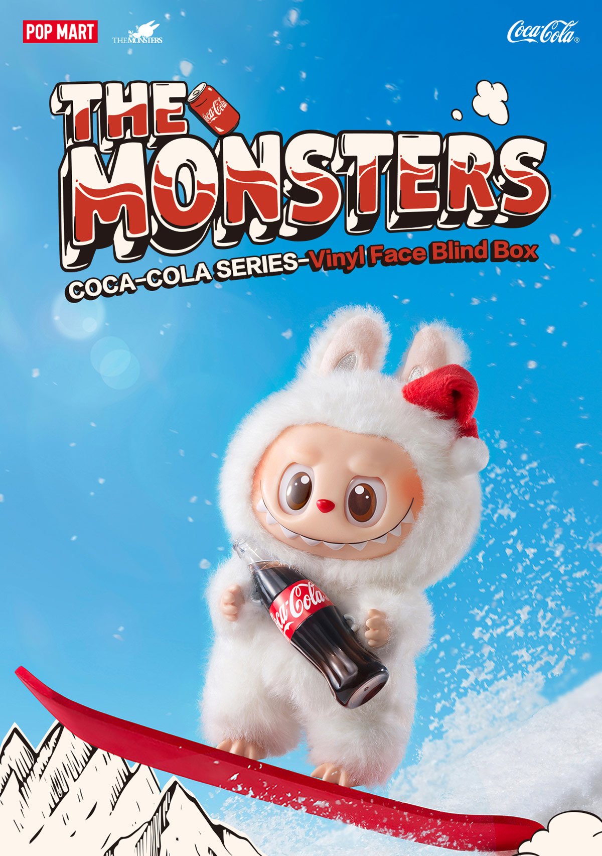 THE MONSTERS COCA-COLA SERIES-Vinyl Face Blind Box - POP MART Official
