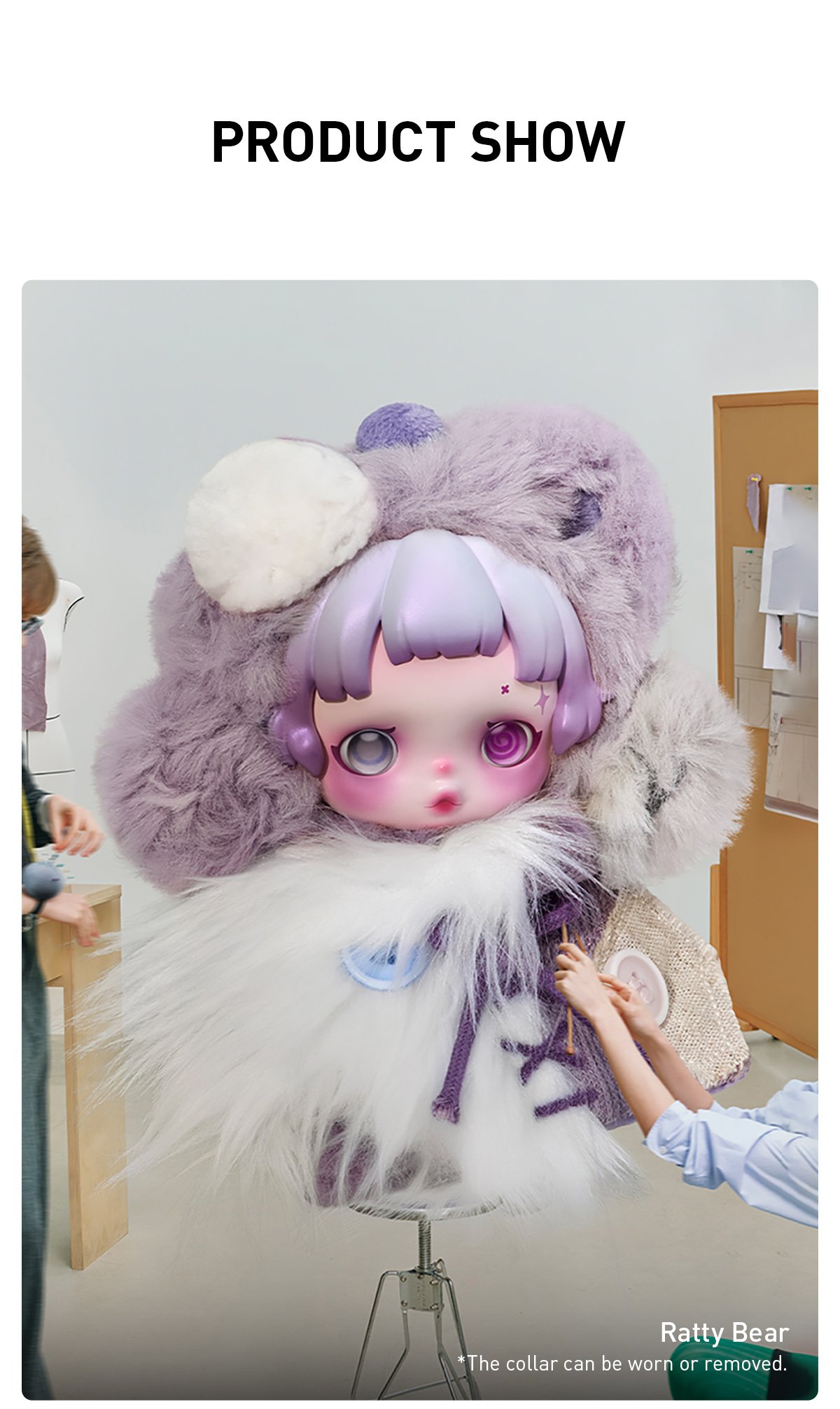 SKULLPANDA You Found Me! Series Plush Doll Pendant - POP MART Official
