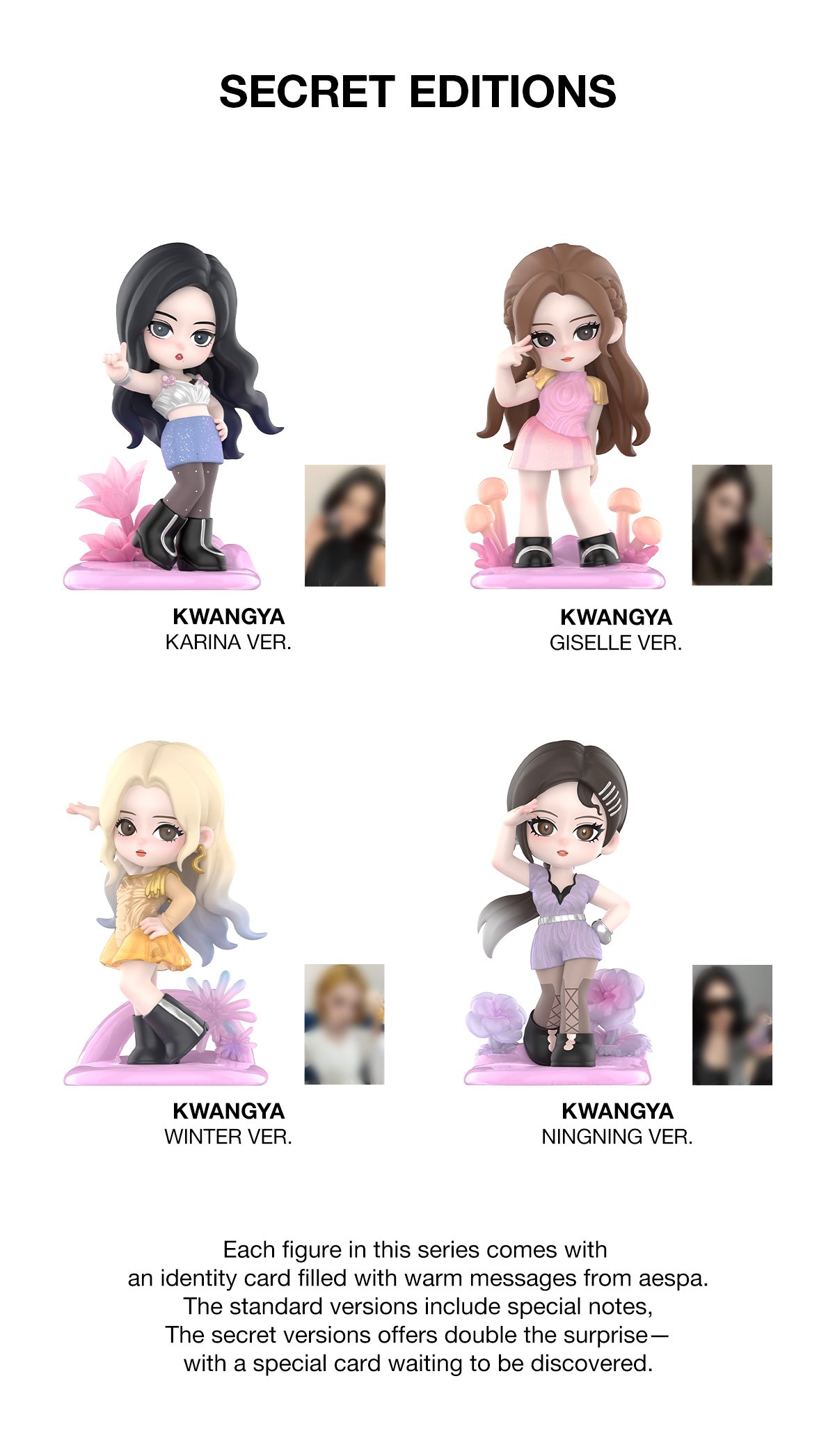 aespa Memorable Picks Series Figures Blind Box
