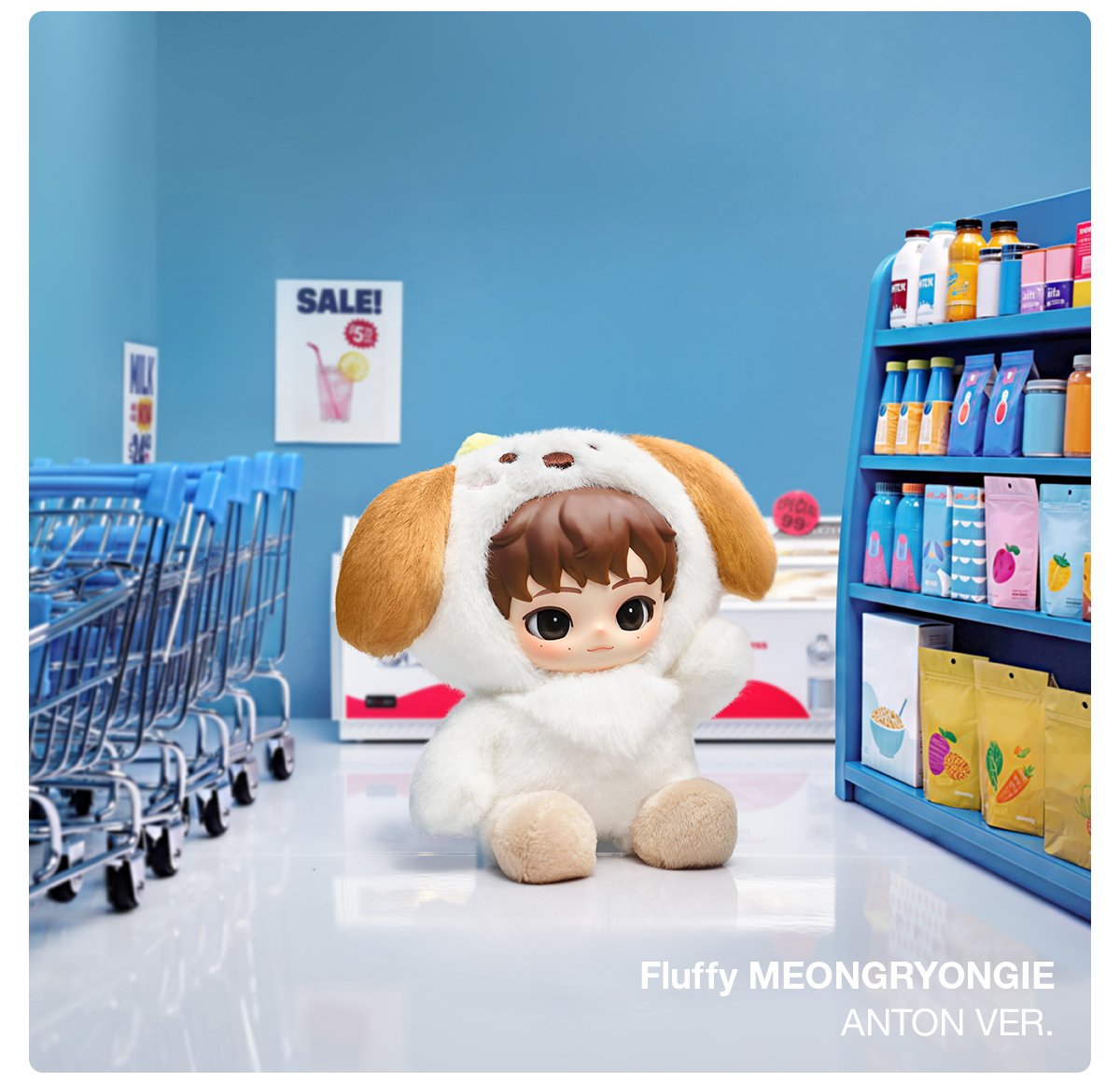 RIIZE Fluffy Club Series Vinyl Plush Doll Pendant Blind Box