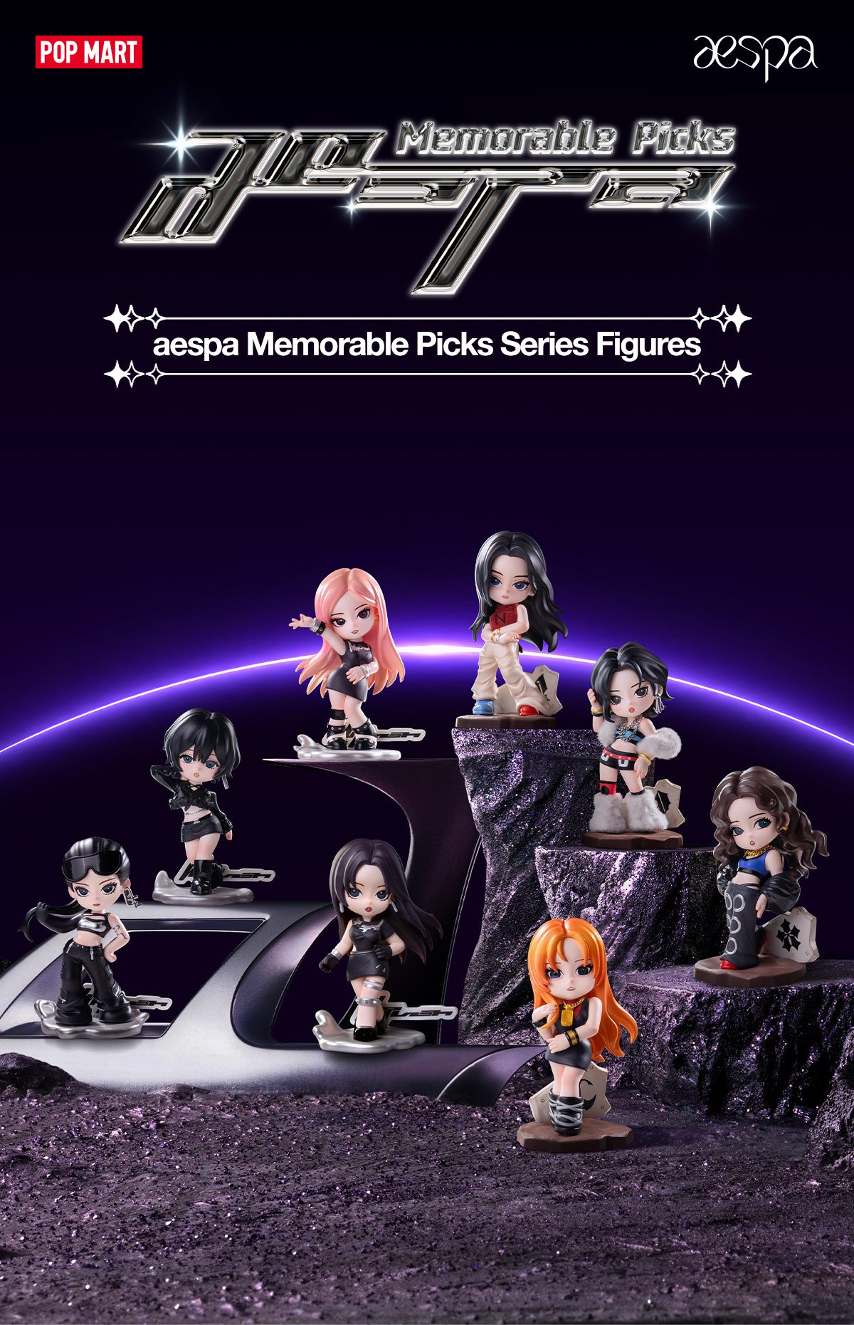aespa Memorable Picks Series Figures Blind Box