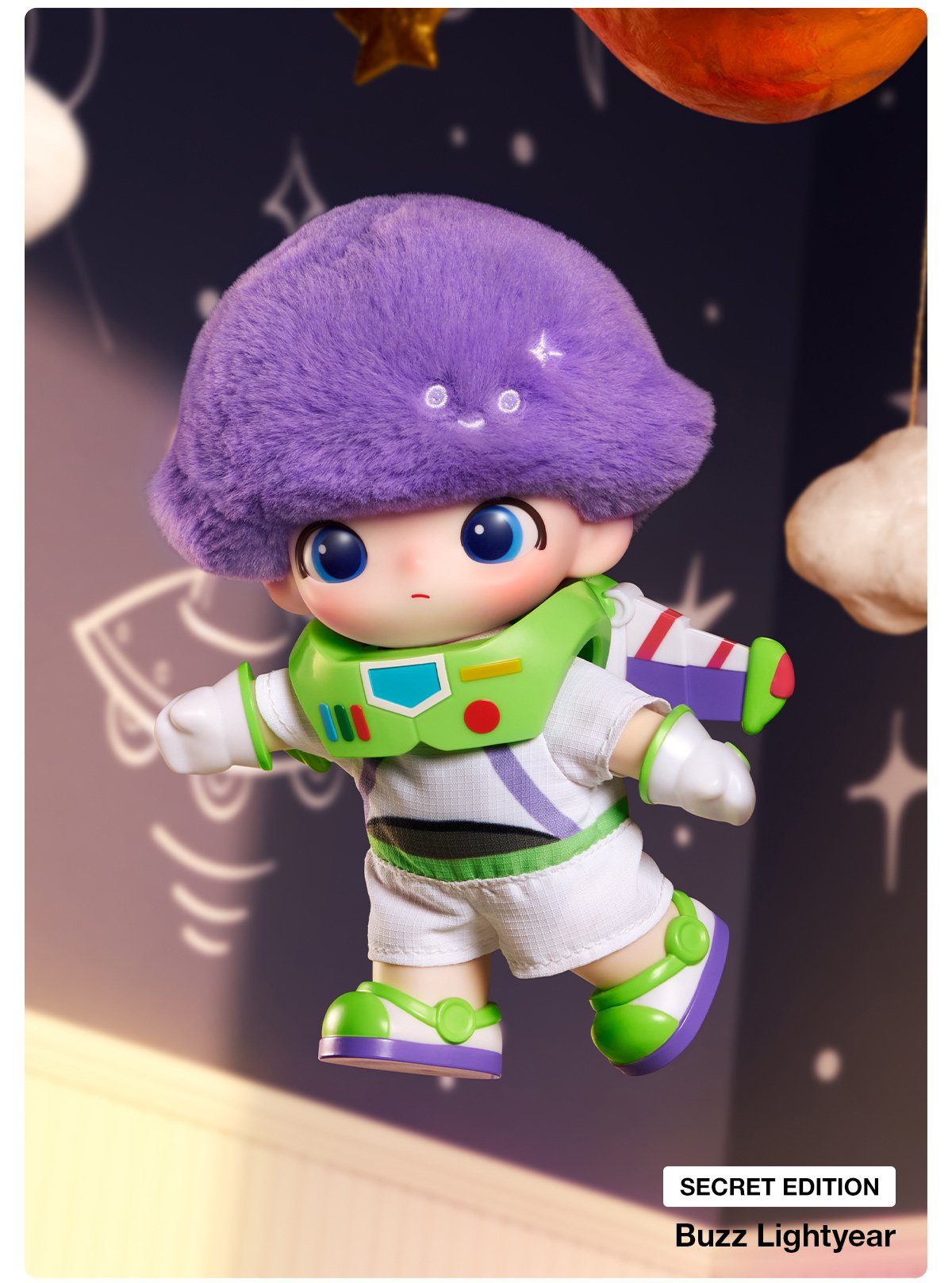 DIMOO WORLD × PIXAR Series - Vinyl Plush Pendant Blind Box | POP