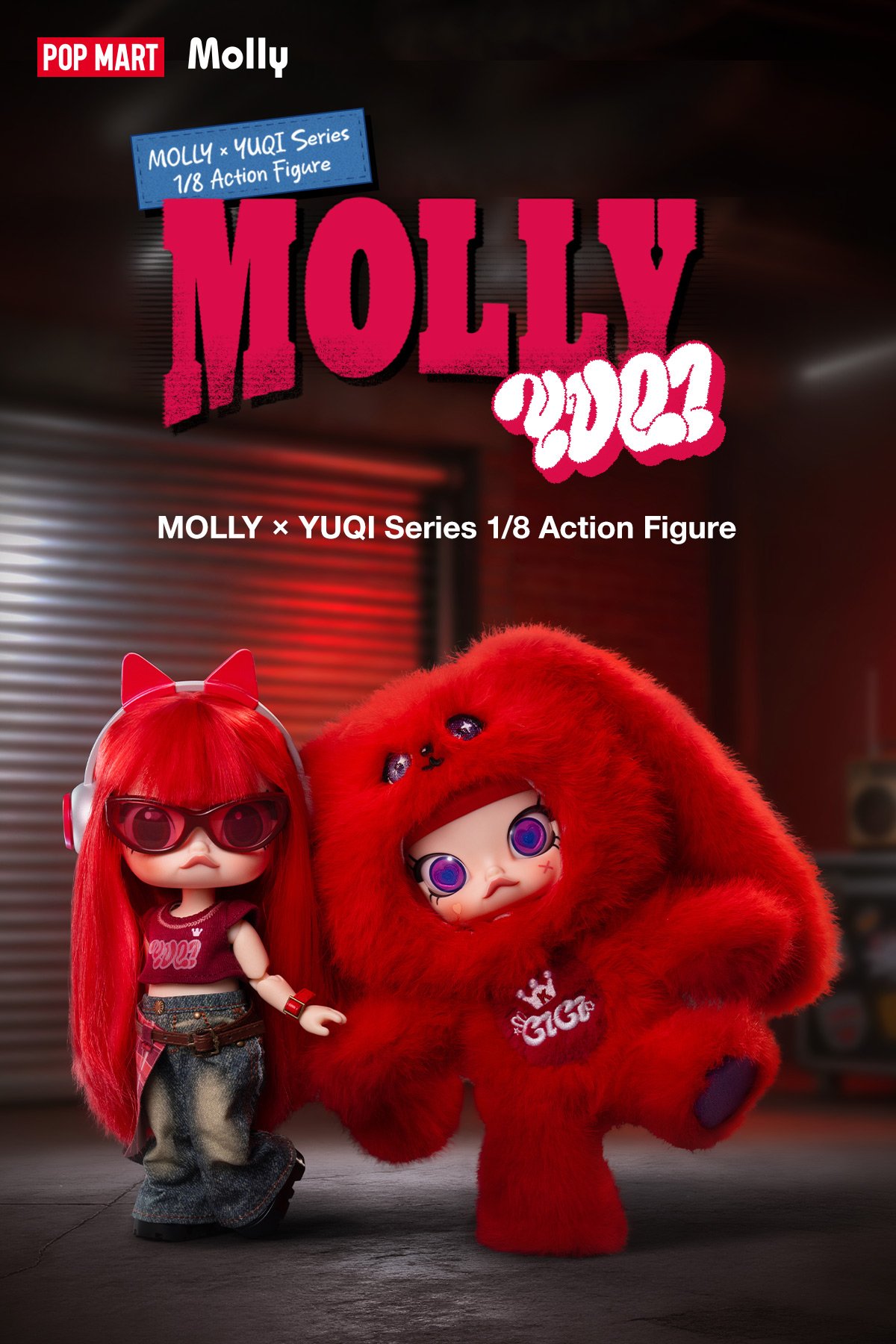 MOLLY × YUQI Series 1/8 Action Figure - POP MART Official
