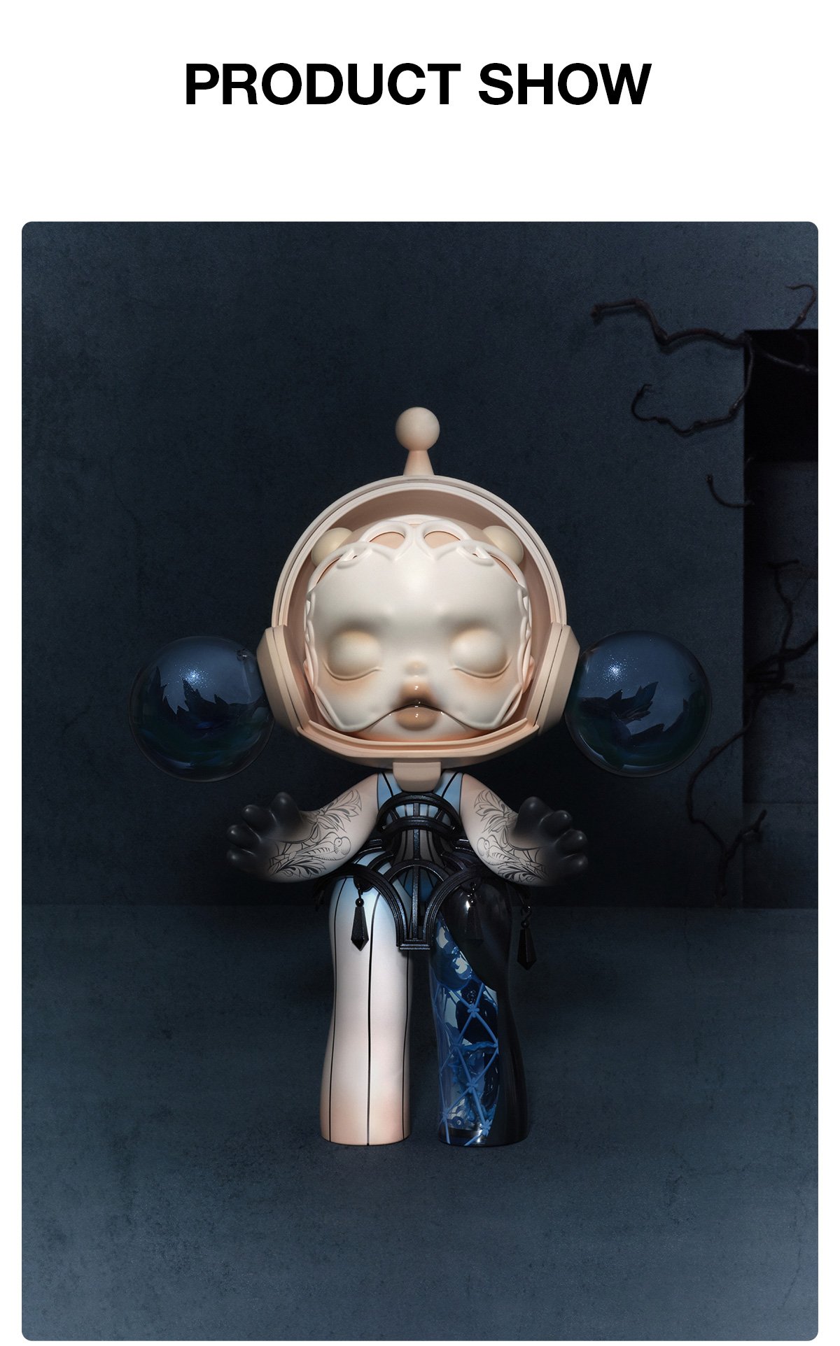 MEGA α SKULLPANDA 400% Guo Pei-Alternate Universe