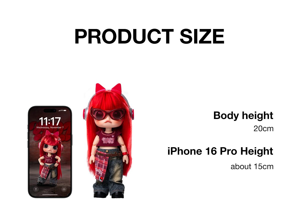 MOLLY × YUQI Series 1/8 Action Figure - POP MART Official