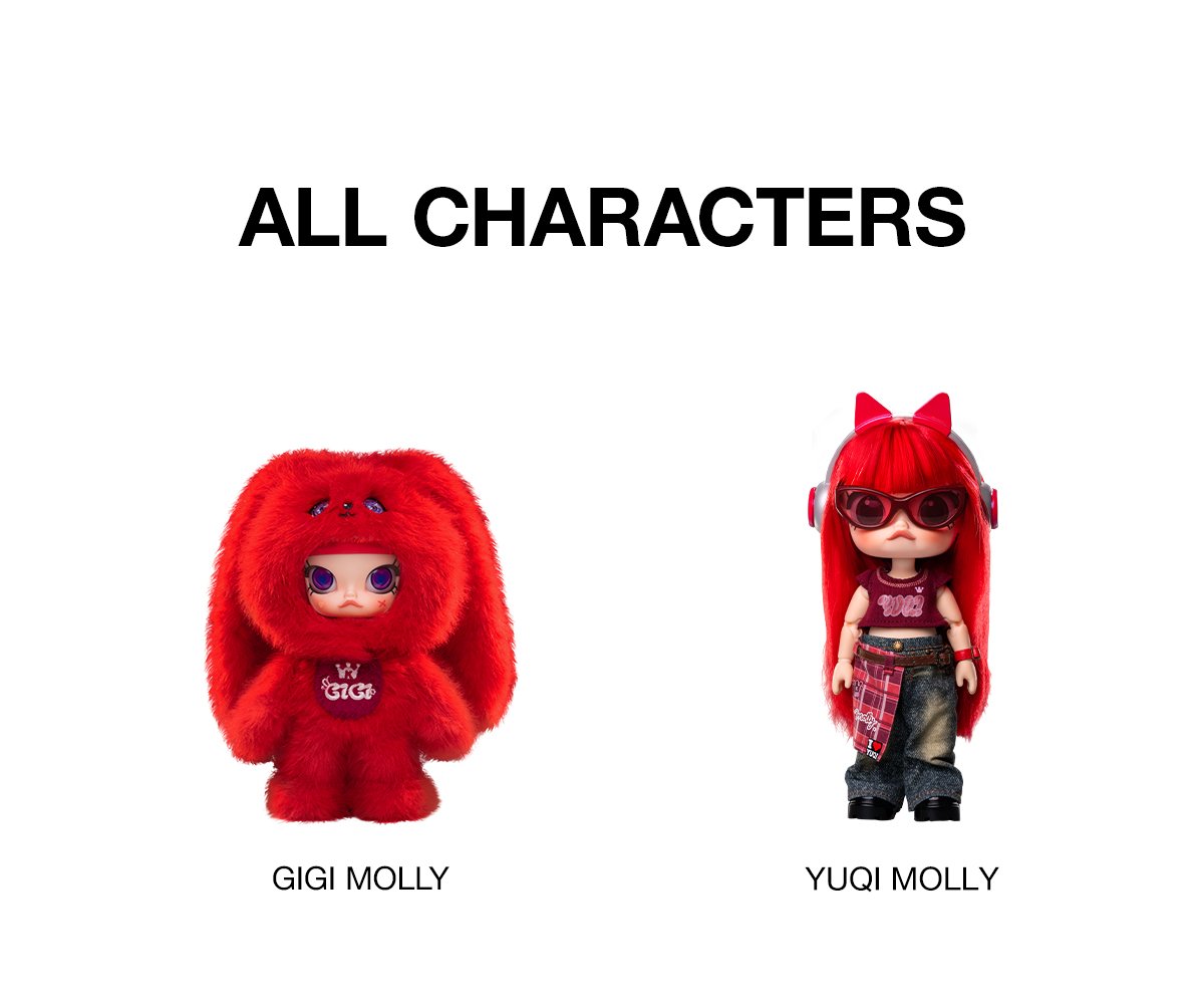 MOLLY × YUQI Series 1/8 Action Figure - POP MART Official