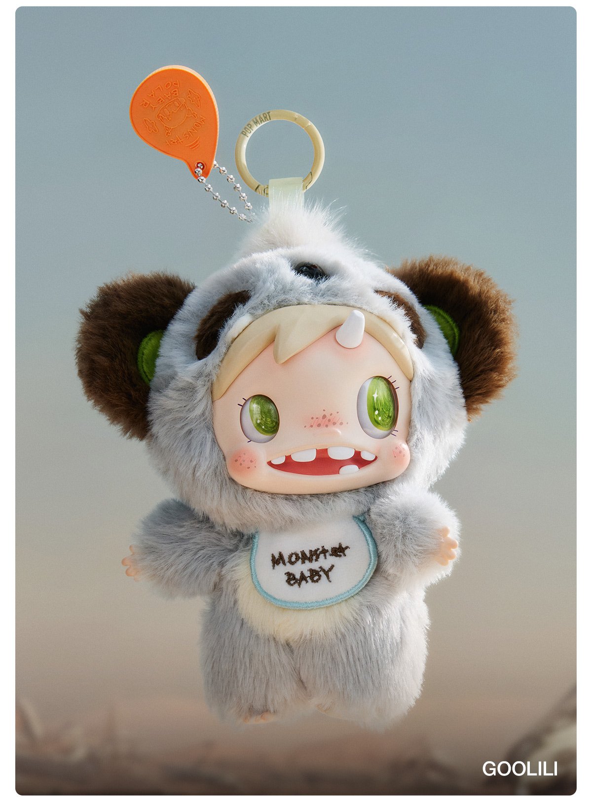 POLAR-Monster Baby Collection Series Plush Pendant Ver.1 - POP