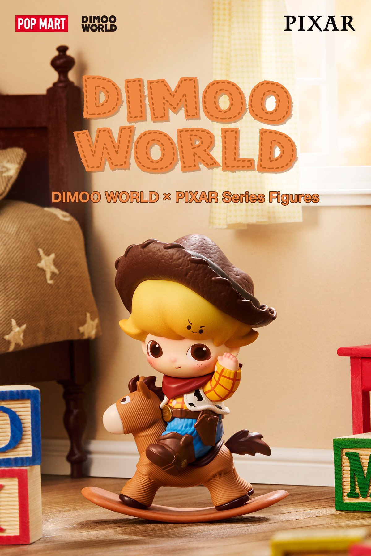 DIMOO WORLD × PIXAR Series Figures - POP MART Official