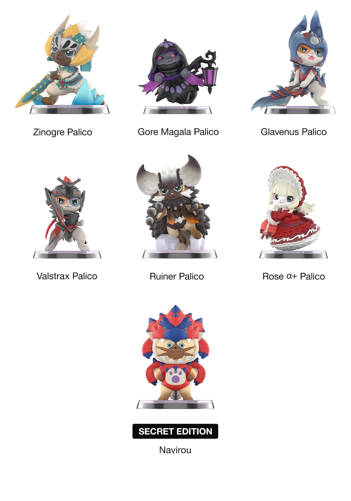 Monster Hunter Palico Series Figures - POP MART Official