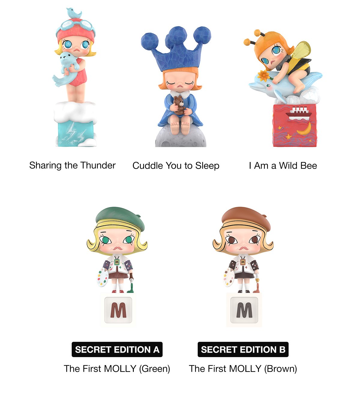 MOLLY Scenery Along the Way 20th Anniversary Series Figures - POP