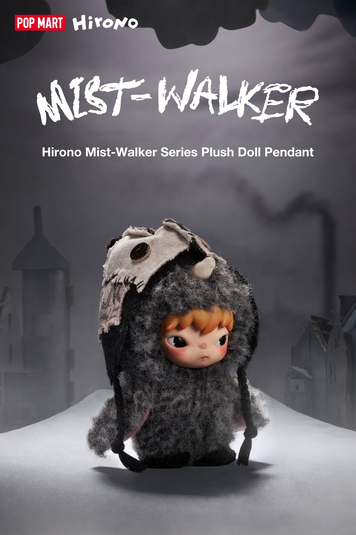 Hirono Mist-Walker Series - Plush Doll Pendant | POP MART Official