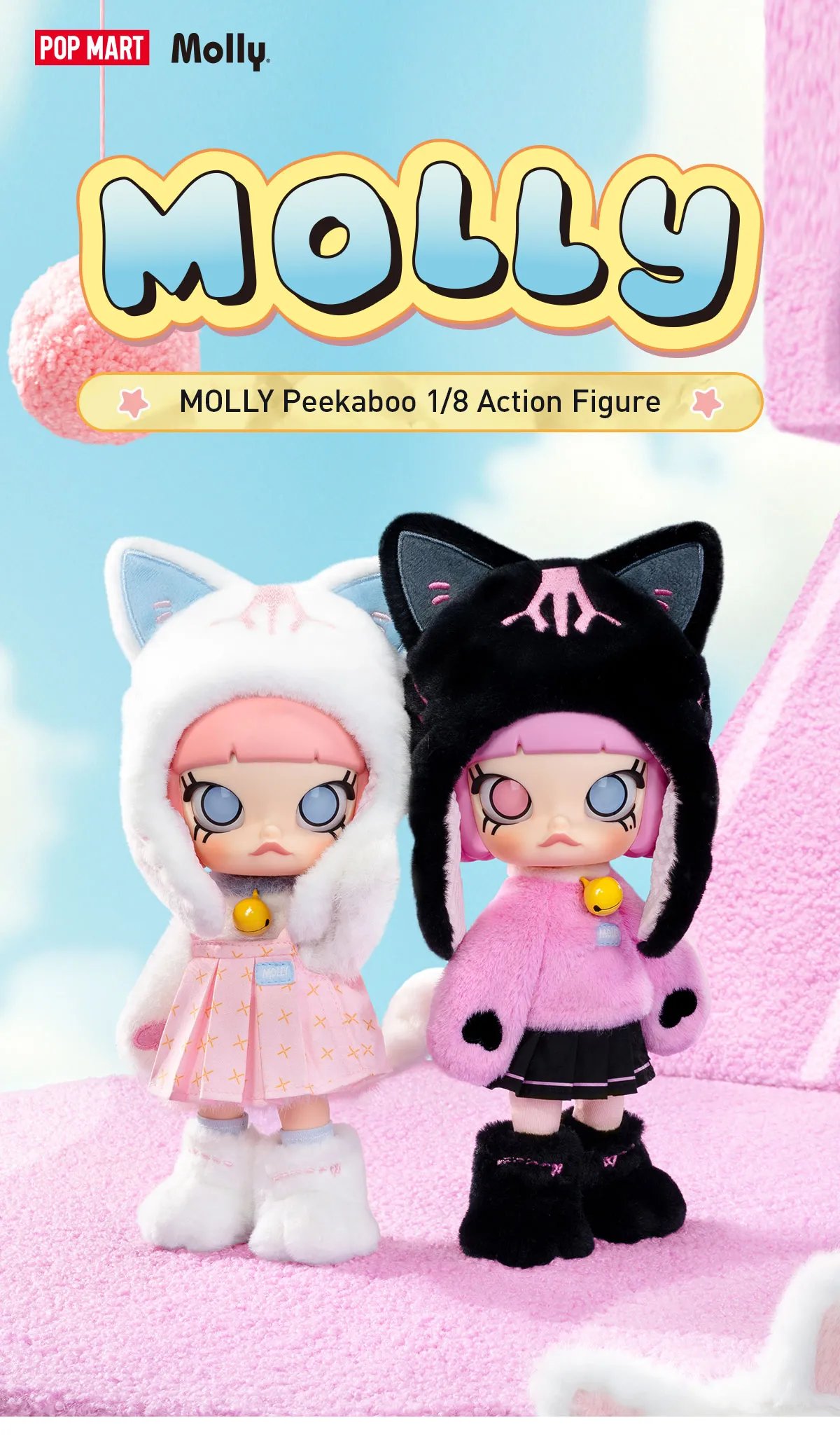 MOLLY Peekaboo 1/8 Action Figure - POP MART Official