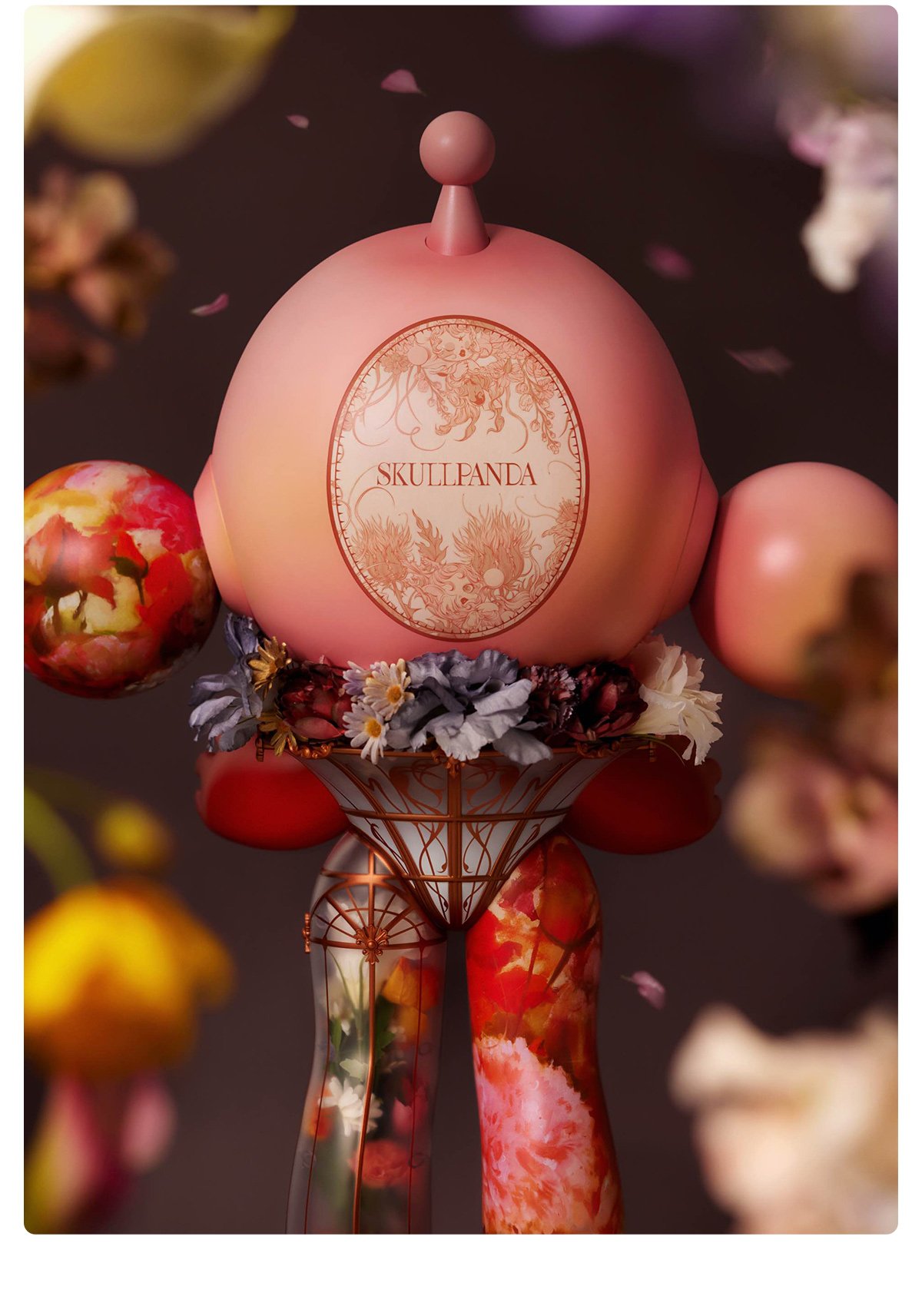 MEGA α SKULLPANDA 1000% Éclat du Soleil