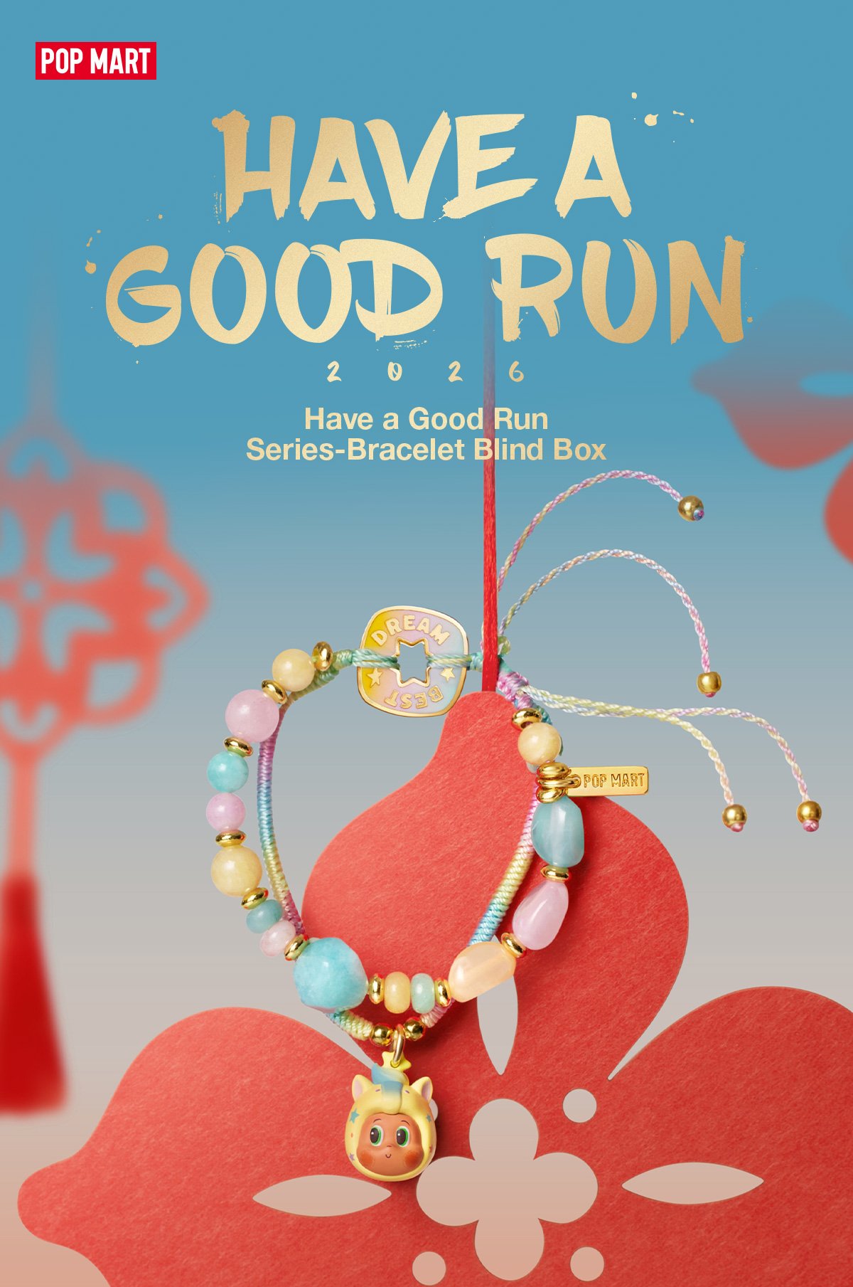 Have a Good Run Series-Bracelet Blind Box - POP MART Official