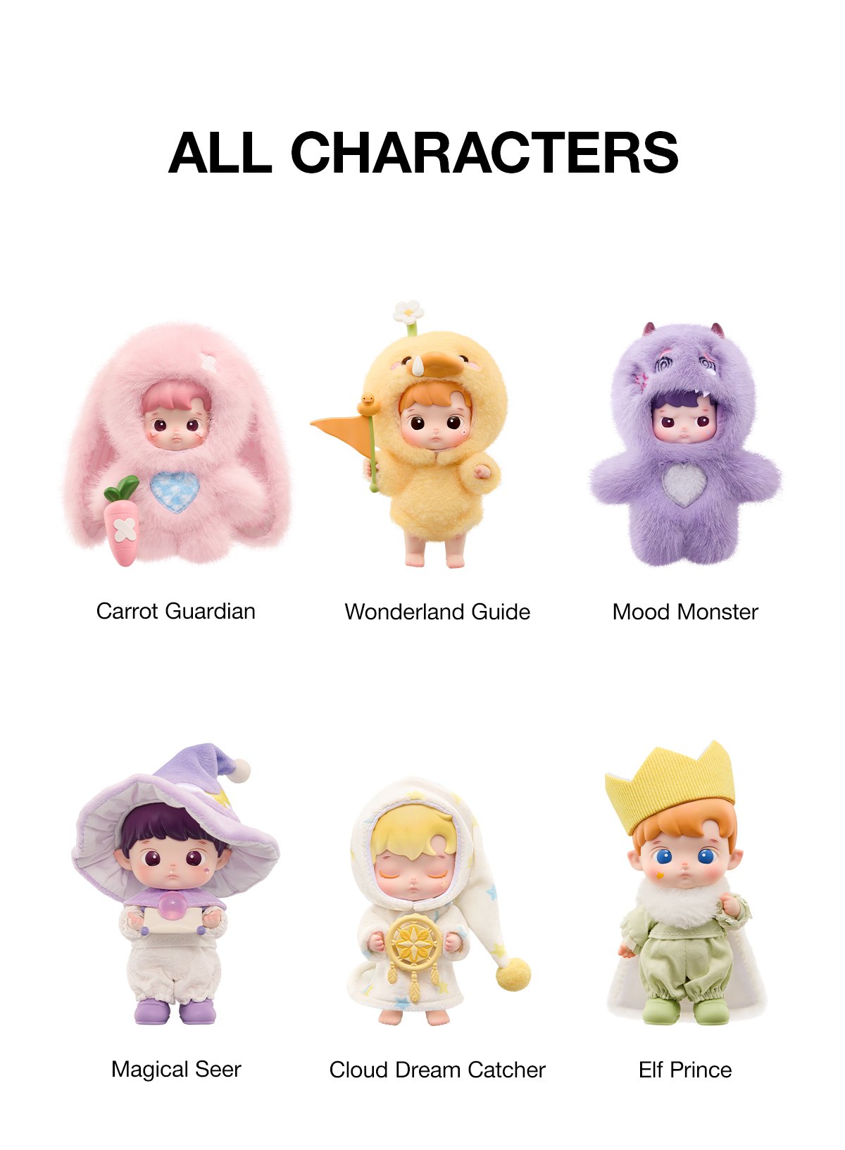 HACIPUPU Enchanted Realm Tales Series MINI Action Figure - POP
