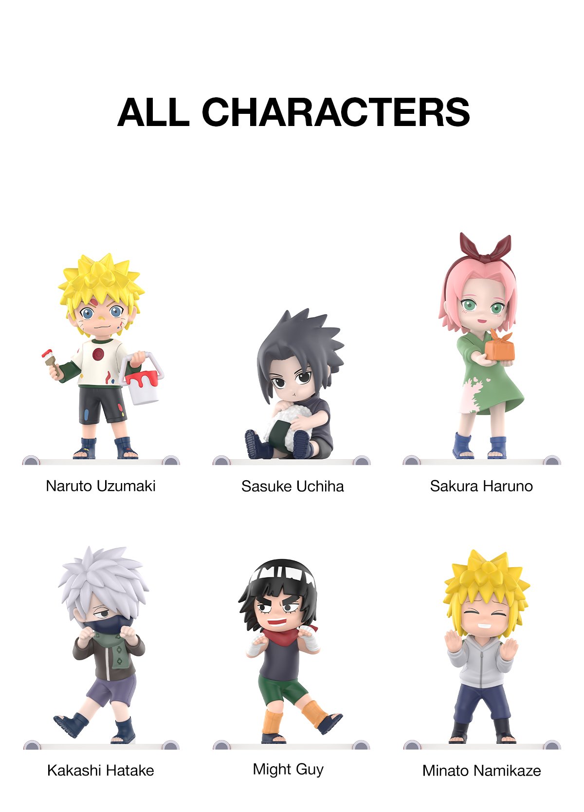 NARUTO SHIPPUDEN Childhood Series Figures | POP MART Official