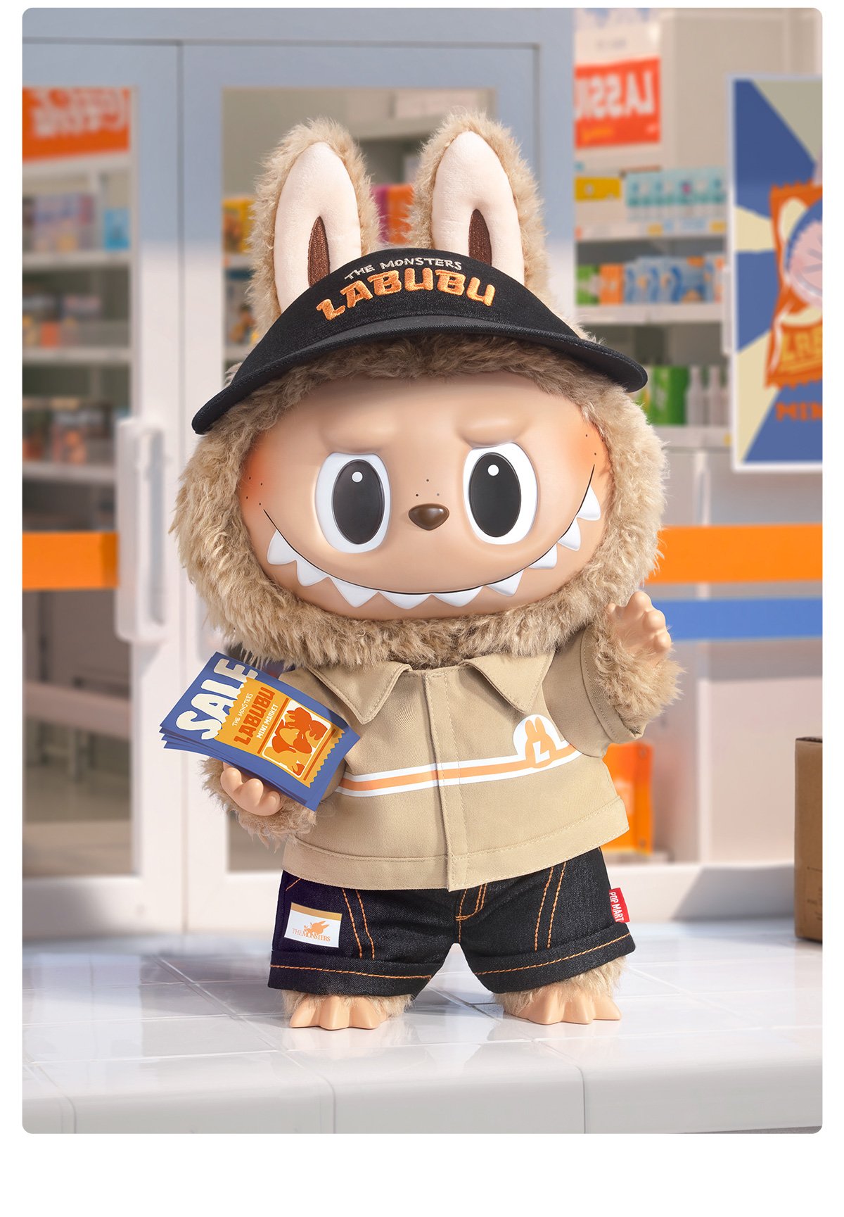 THE MONSTERS-The Naughty Cashier Vinyl Plush Doll | POP MART Official