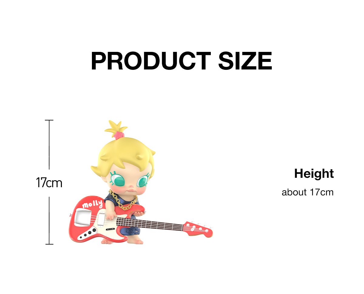 Baby Molly Future Rock Star Figurine | POP MART Official